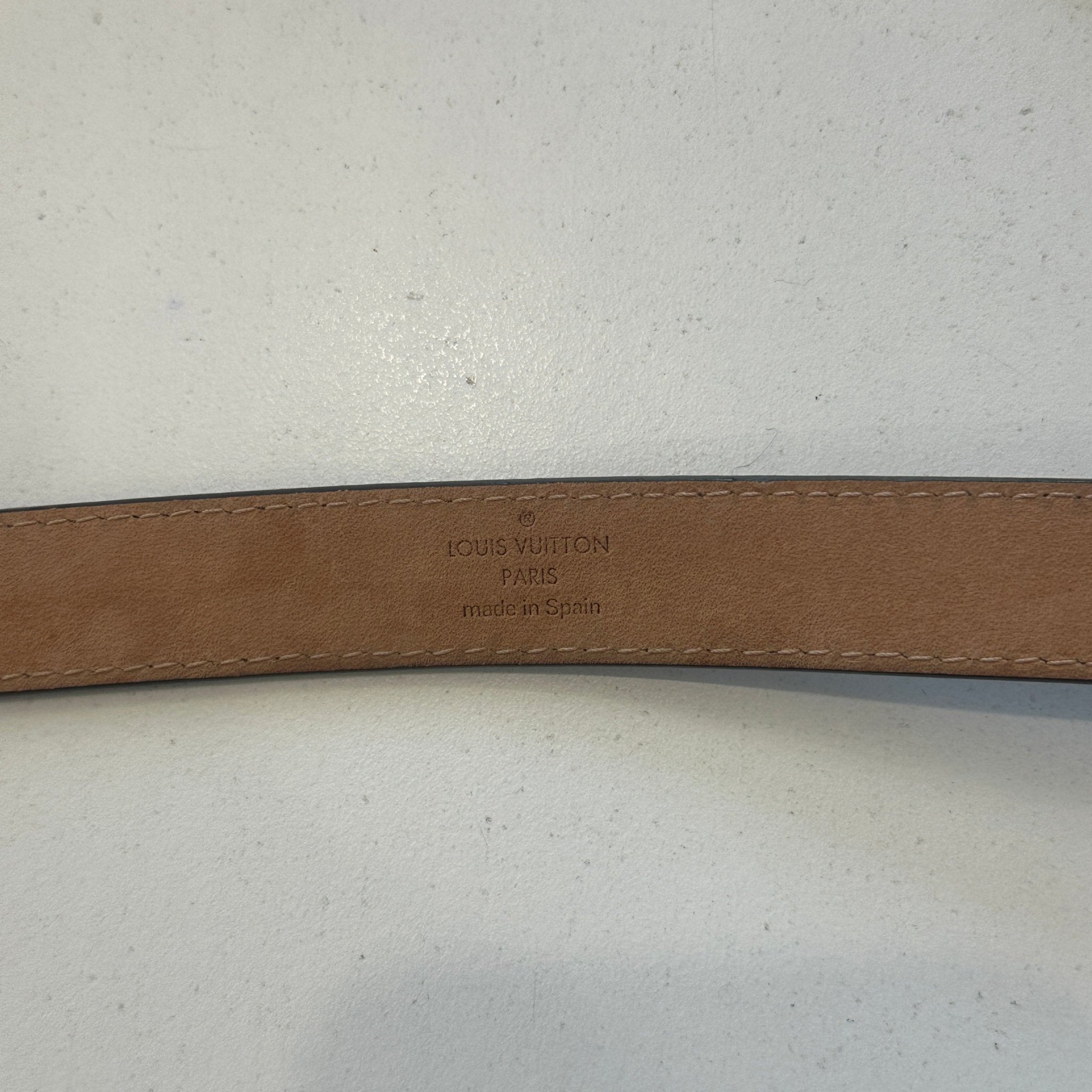 Louis Vuitton Canvas Belt (RRP £450) | Authentic Preloved FINAL SALE - Reloved Again