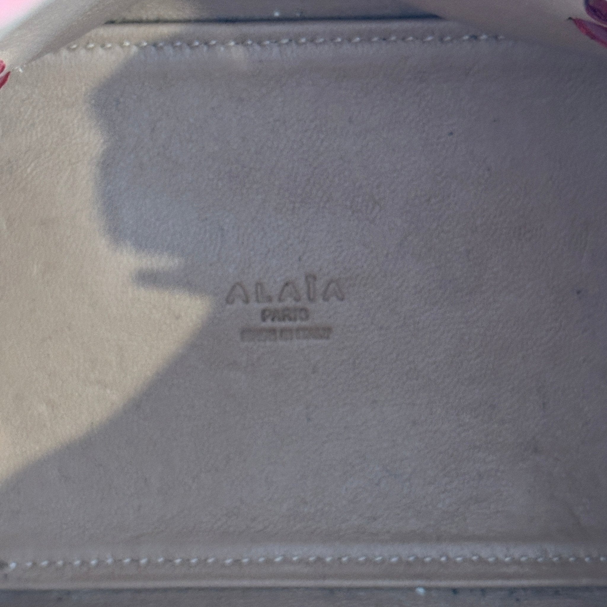 Alaïa Mina 16 Micro Bag in Red (RRP £1000) | Authentic Preloved - Reloved Again