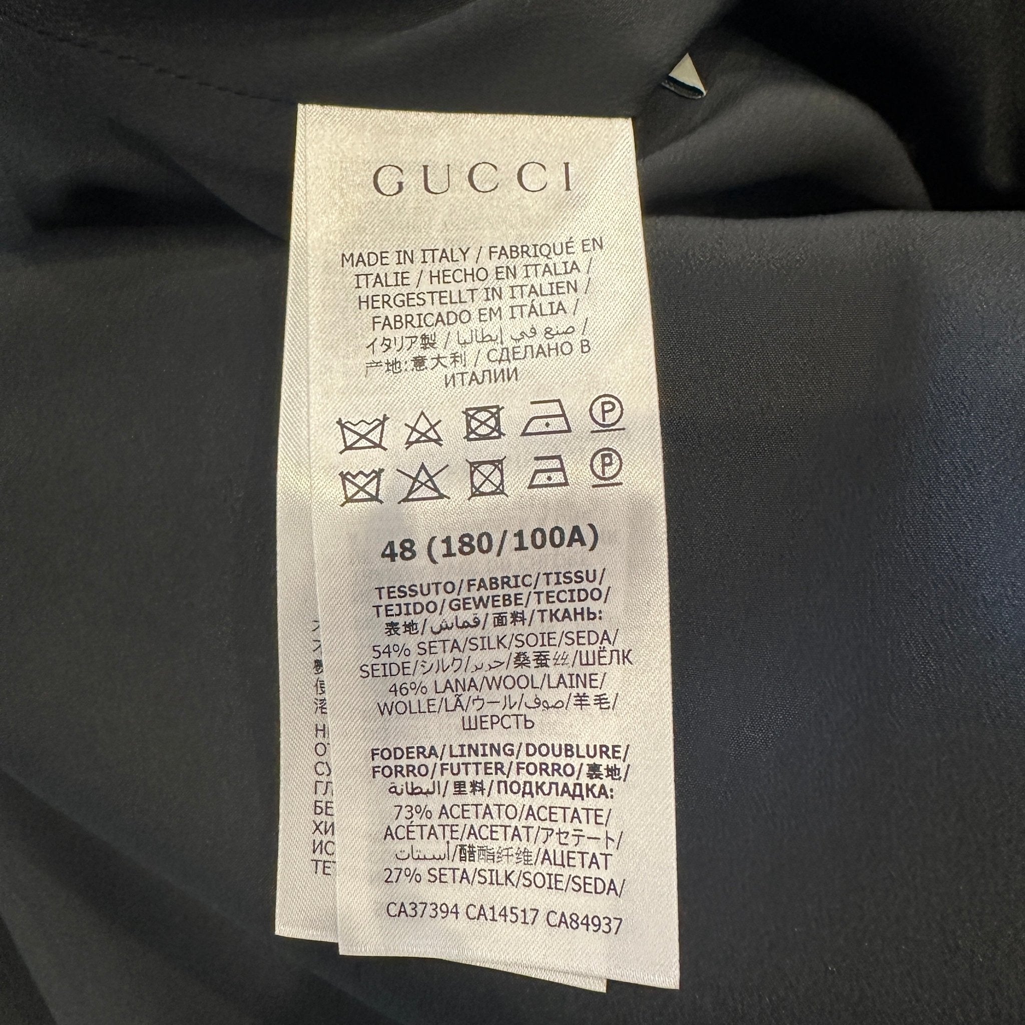 Gucci Black Lame Dress RRP £3400 | Authentic Preloved - Reloved Again
