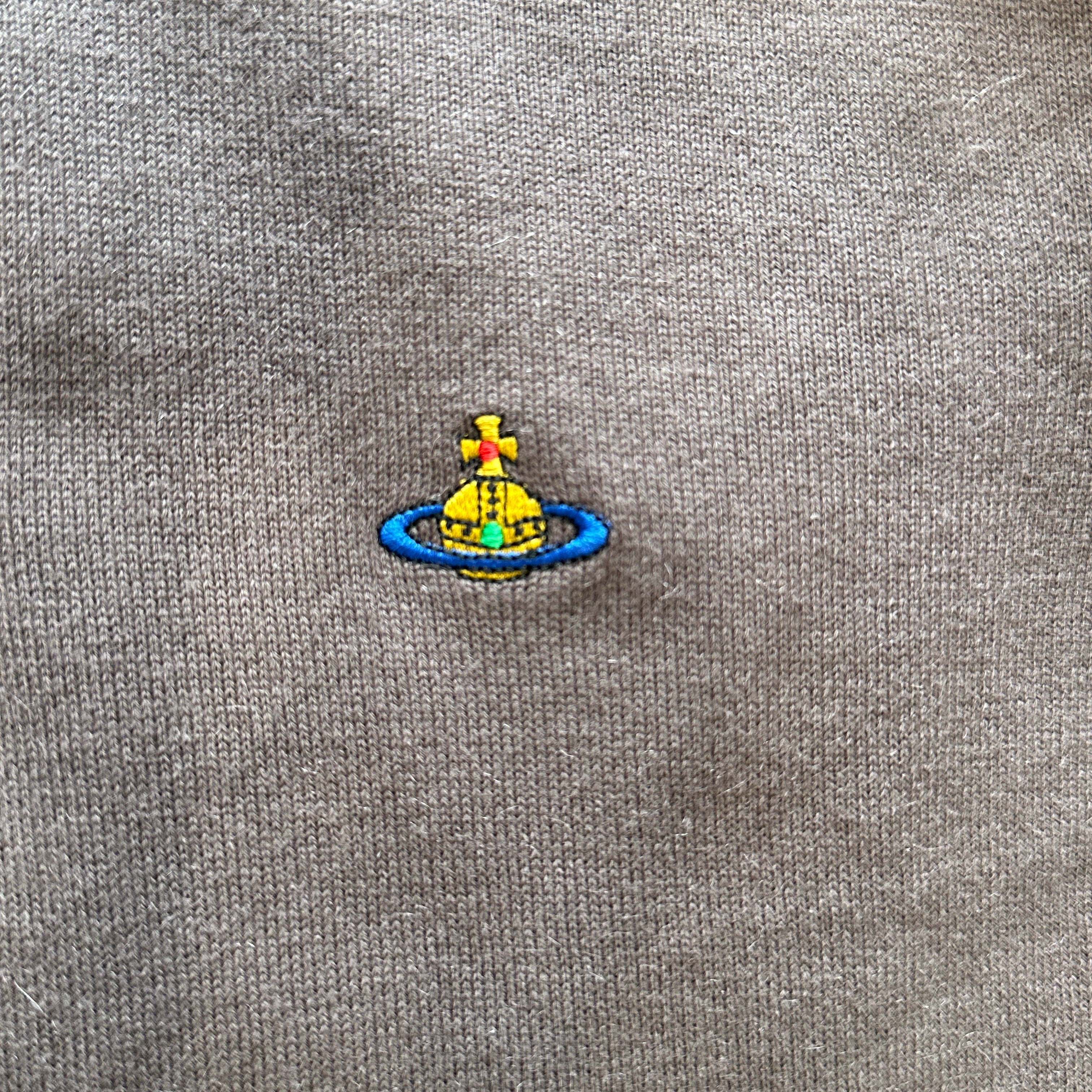 Vivienne Westwood Bea Cardigan in Truffle RRP £330 | Authentic Preloved