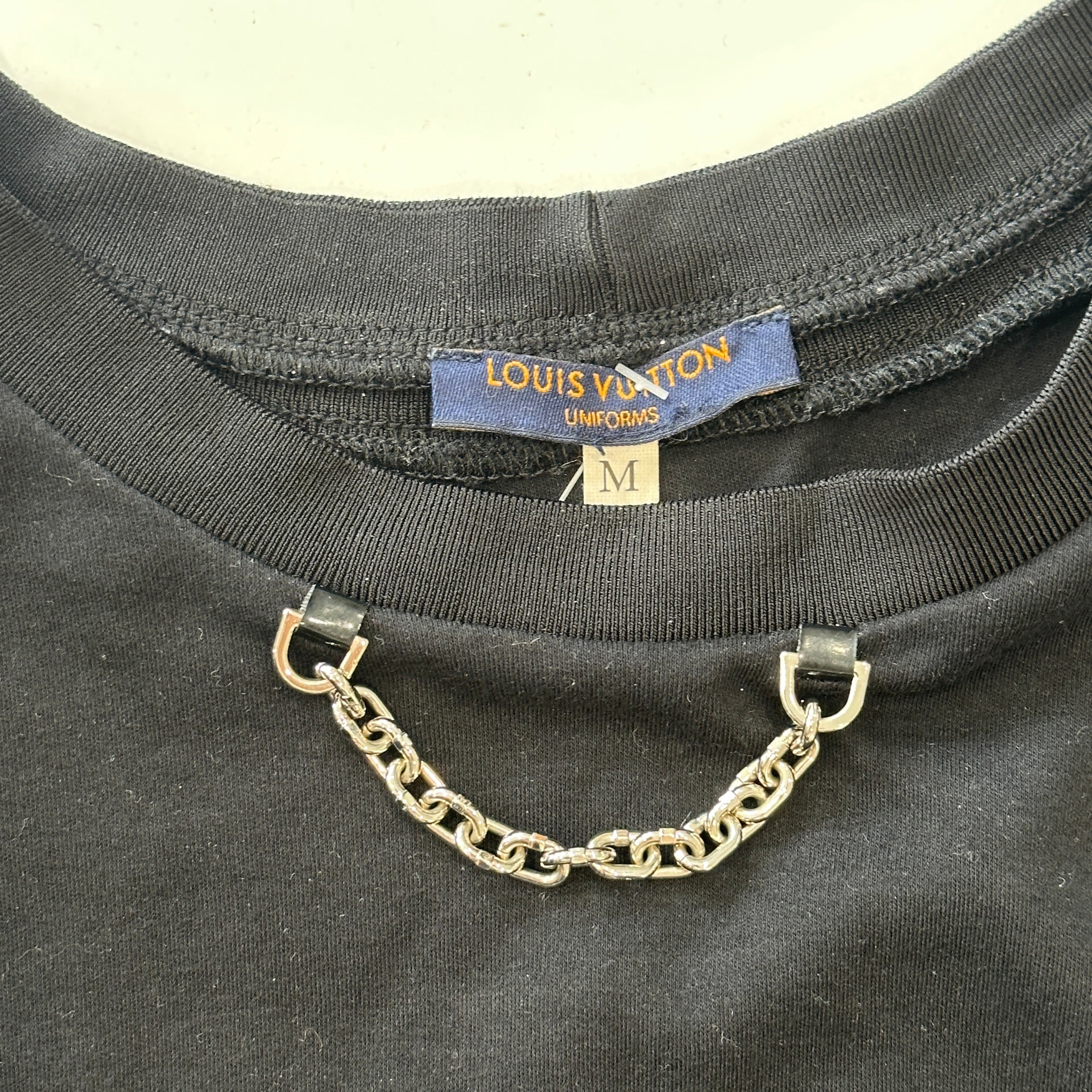 Louis Vuitton T-Shirt in Black RRP 425 | Authentic Preloved