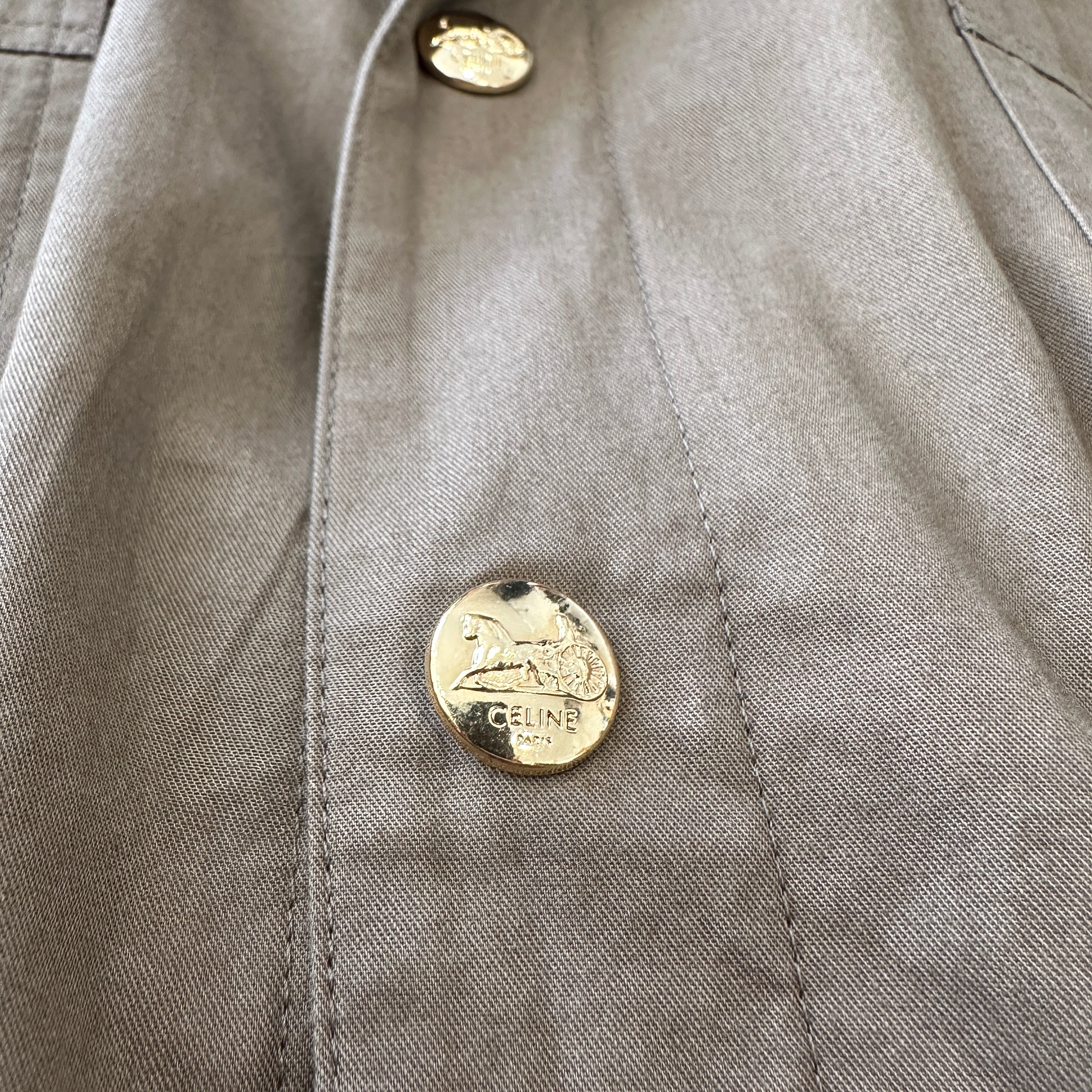 Celine Brown Cotton Dress RRP £1500 | Authentic & Preloved