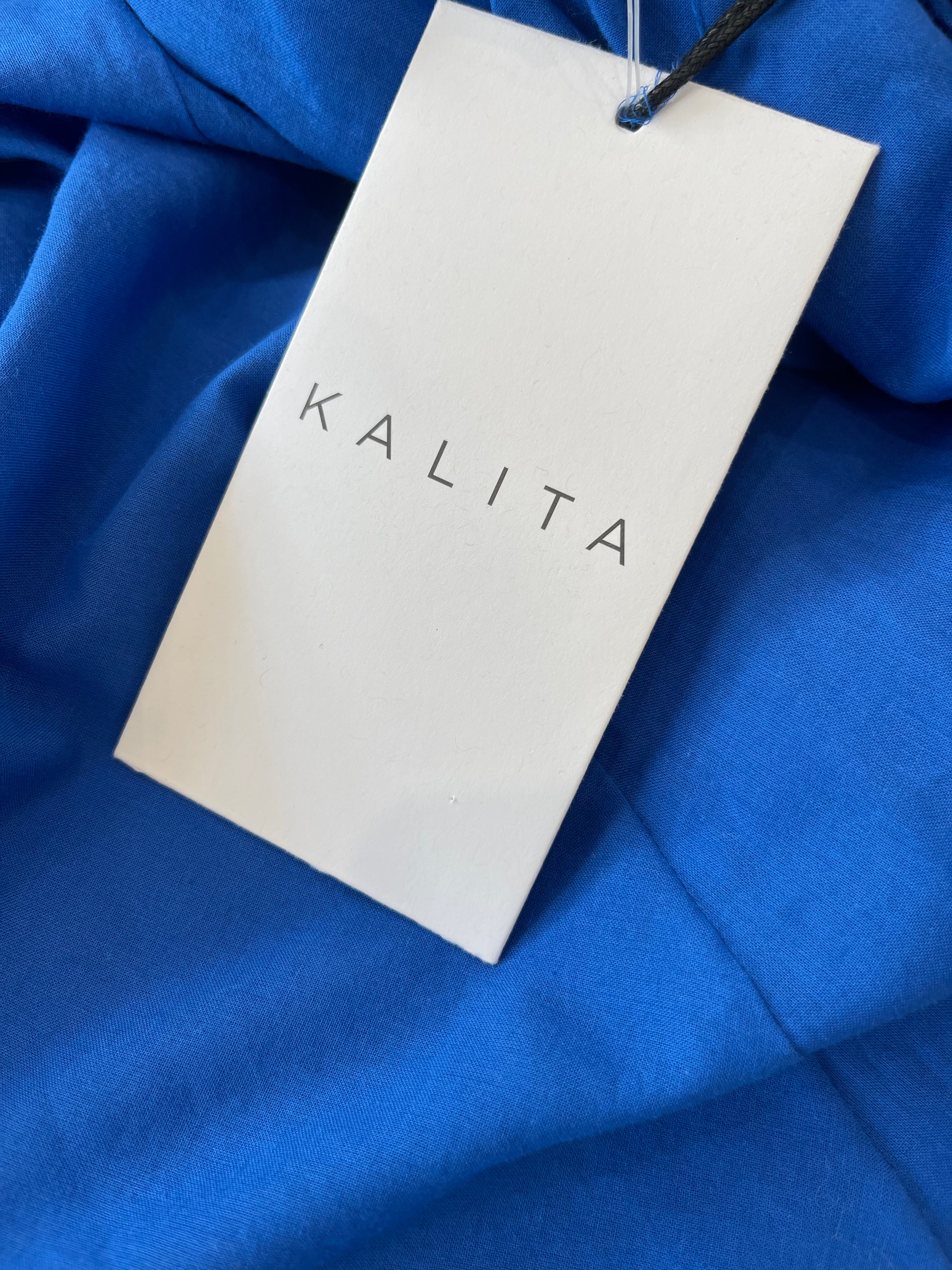 Kalita Blue Cotton Dress (RRP £650) | Authentic Preloved