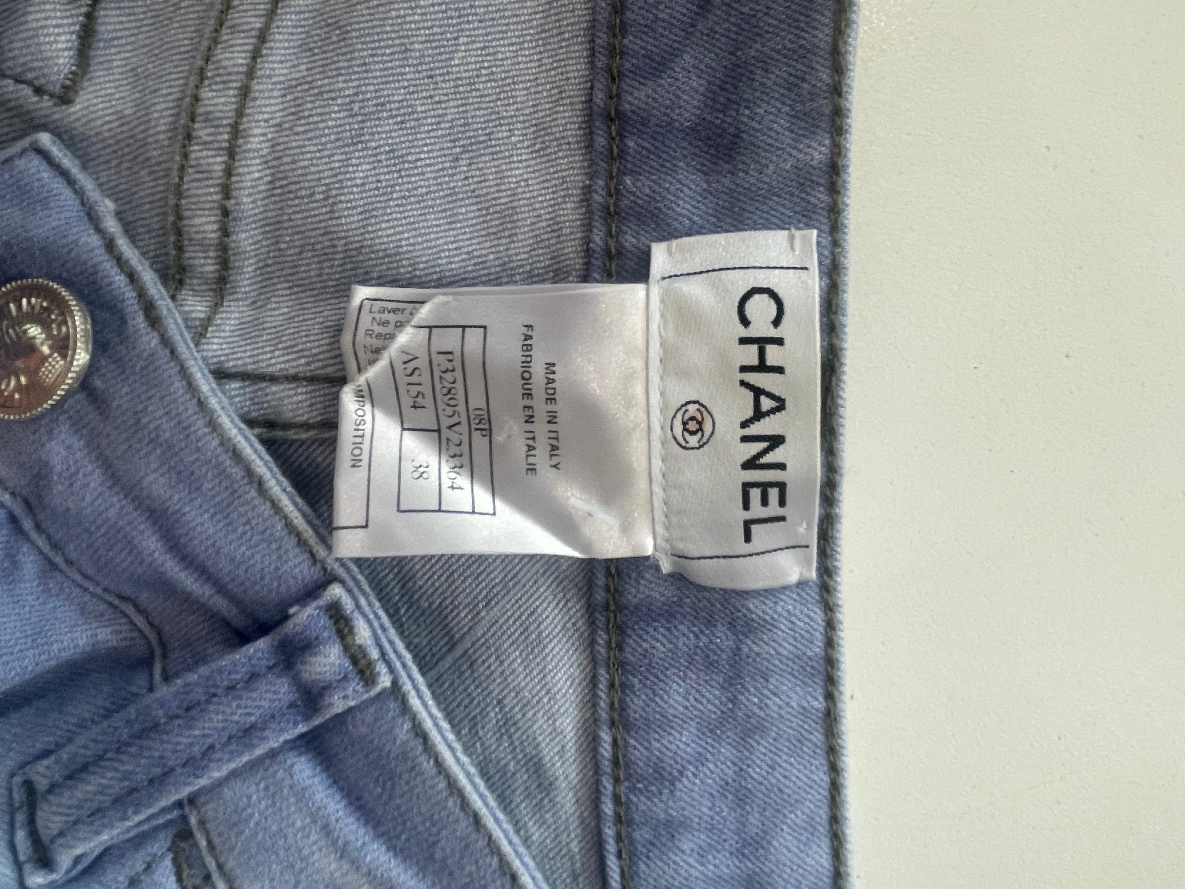 Chanel Jean Shorts RRP £950 | Authentic Preloved