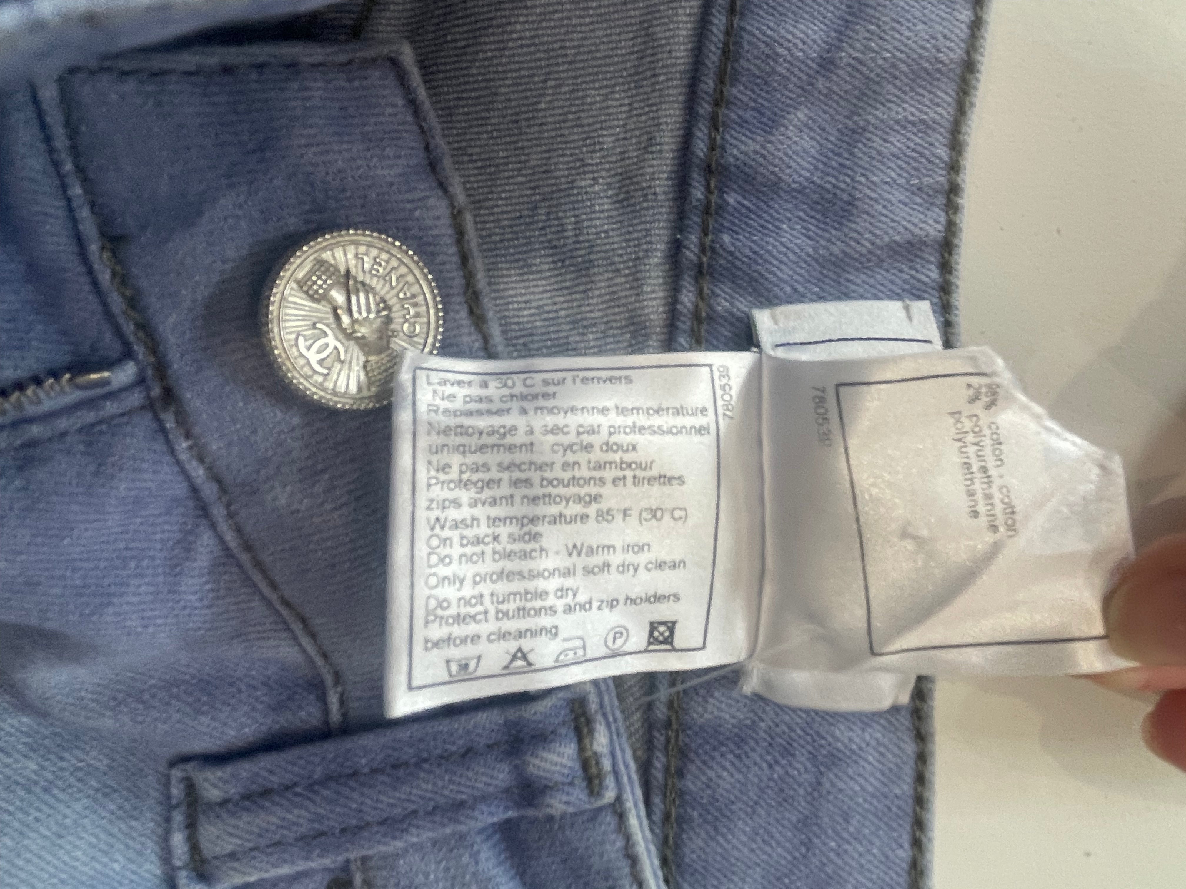 Chanel Jean Shorts RRP £950 | Authentic Preloved