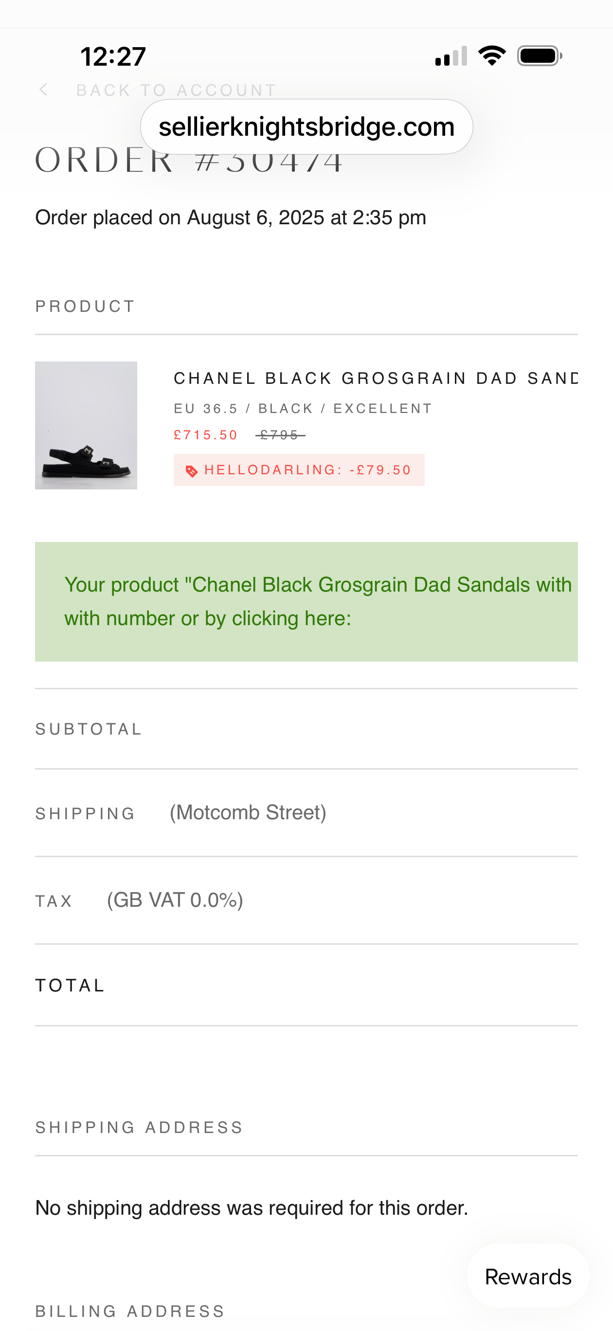 Chanel Black Quilted Dad Sandals RRP £1100  | Authentic Preloved