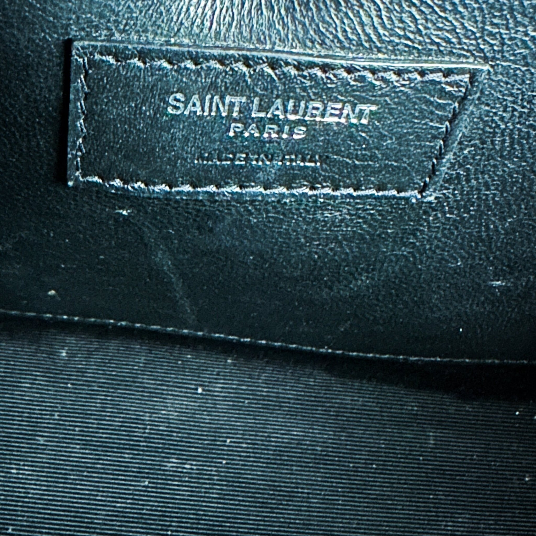 Saint Laurent Black Medium Envelope Matelasse Shoulder Bag RRP £2235 | Authentic Preloved