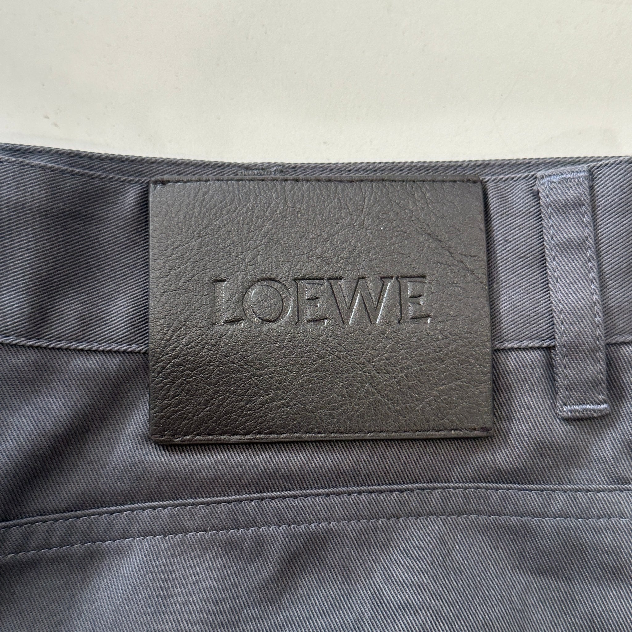 NEW Loewe High Waisted Paviment Trousers RRP £825 | Authentic Preloved - Reloved Again