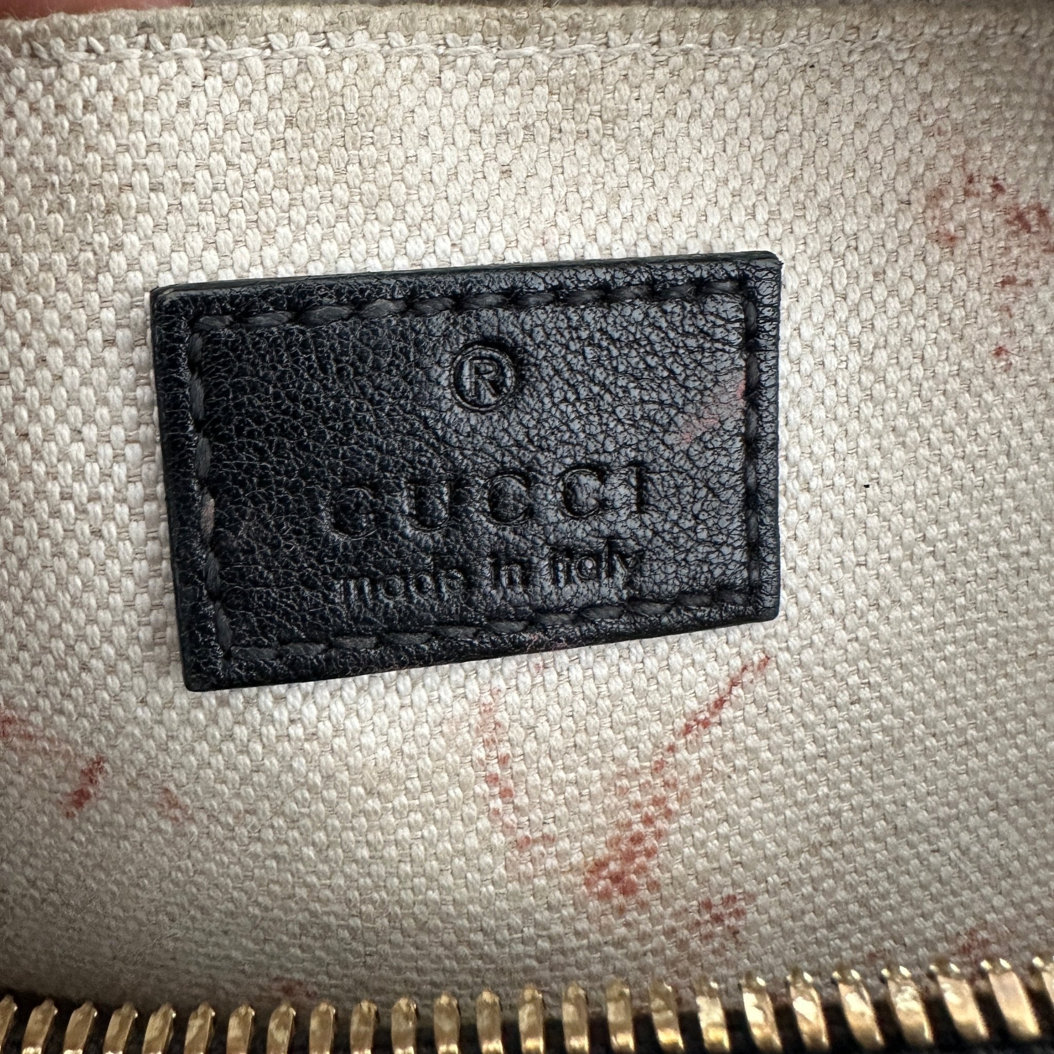 Gucci GG Blondie Camera Bag in black RRP £1360 | Authentic Preloved