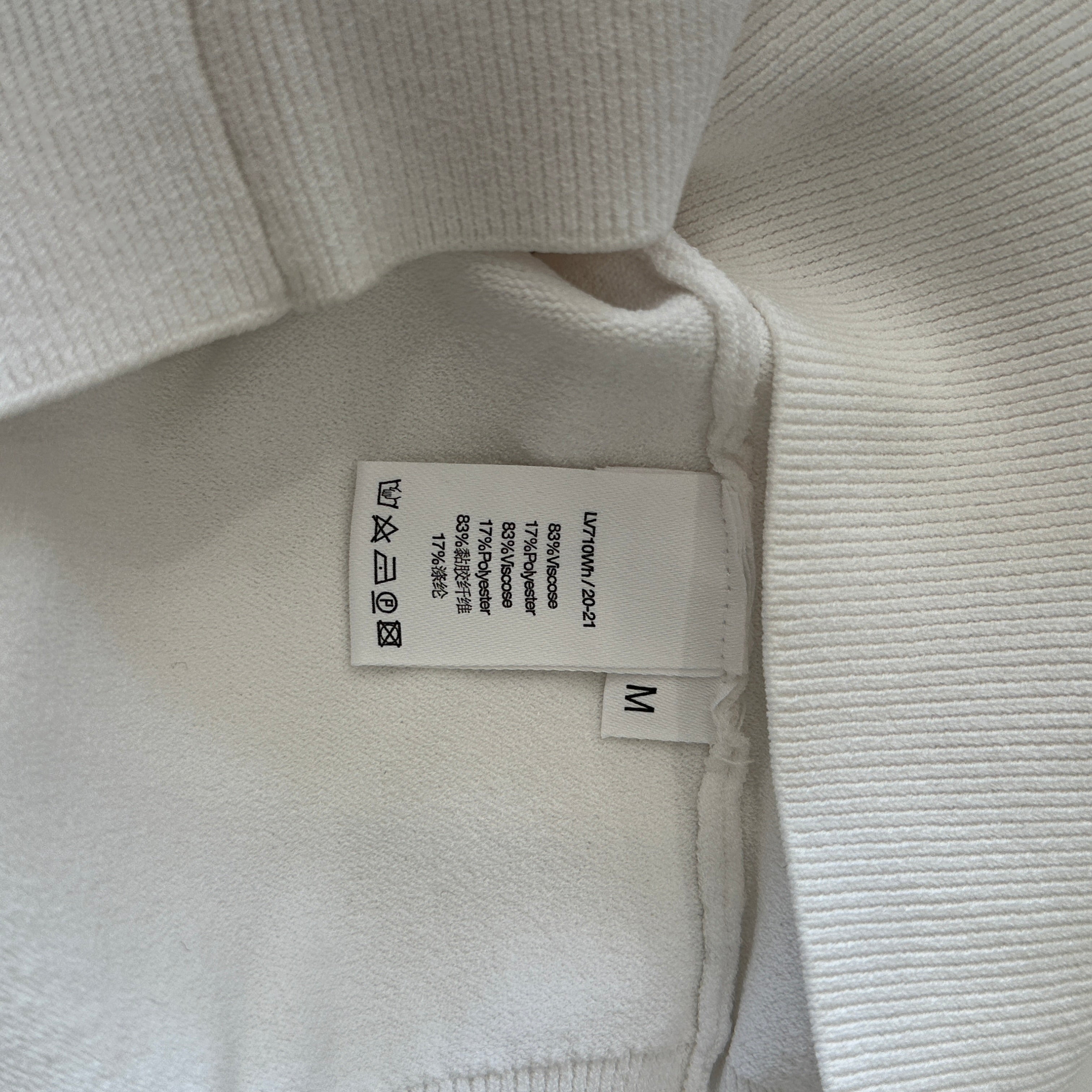 Louis Vuitton Uniform Long Sleeve Top with Chain Applique (RRP £495) | Authentic Preloved