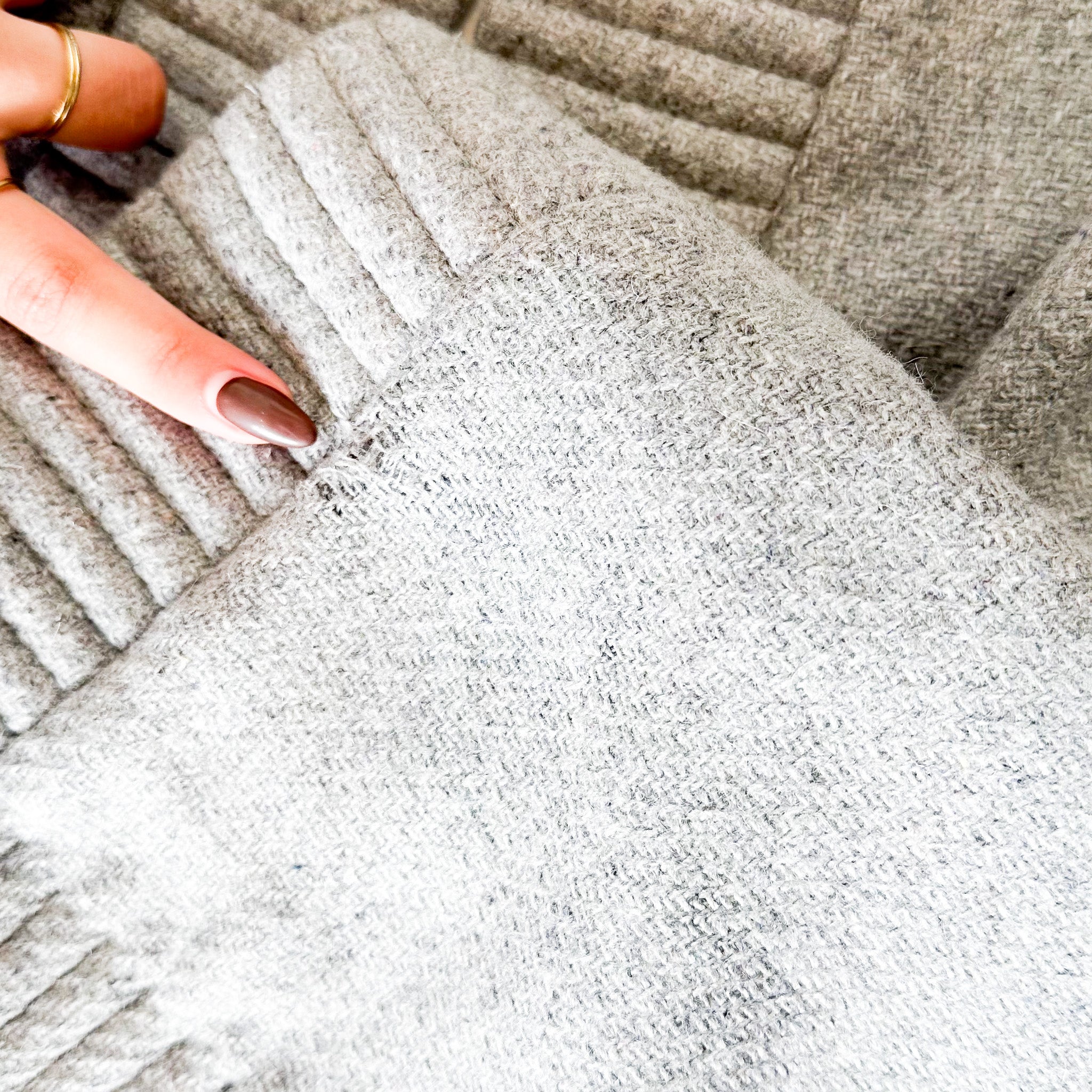 Bevza Light Grey Kimono Long Line Coat RRP £700 [Final Sale] | Authentic Preloved - Reloved Again