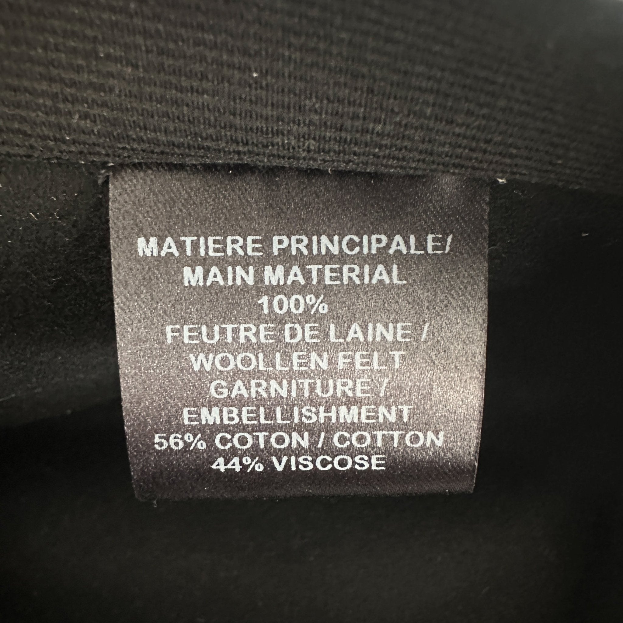 Maison Michel Black Henrietta Hat RRP £585 | Authentic Preloved FINAL SALE - Reloved Again