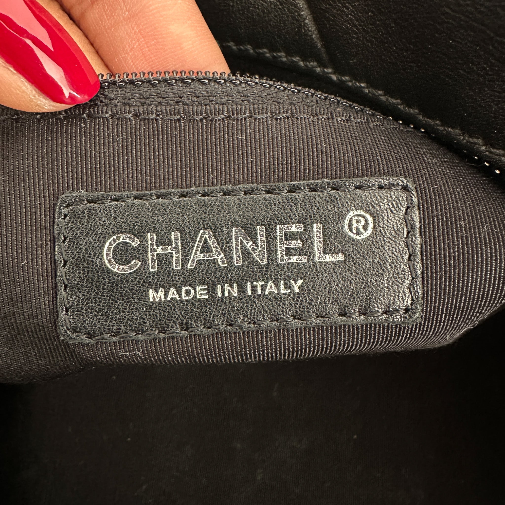 Chanel Timeless Boston Bag in Black | Authentic Preloved