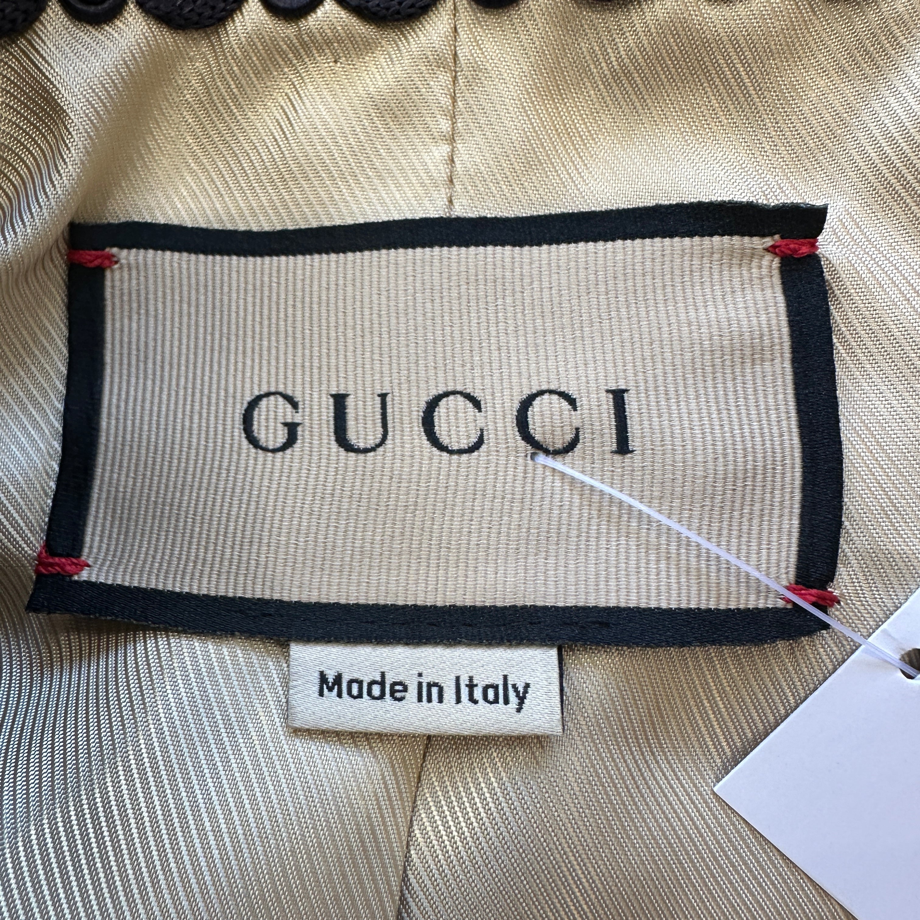 Gucci Beige GG Monogram Boucle Blazer RRP £2000 | Authentic Preloved