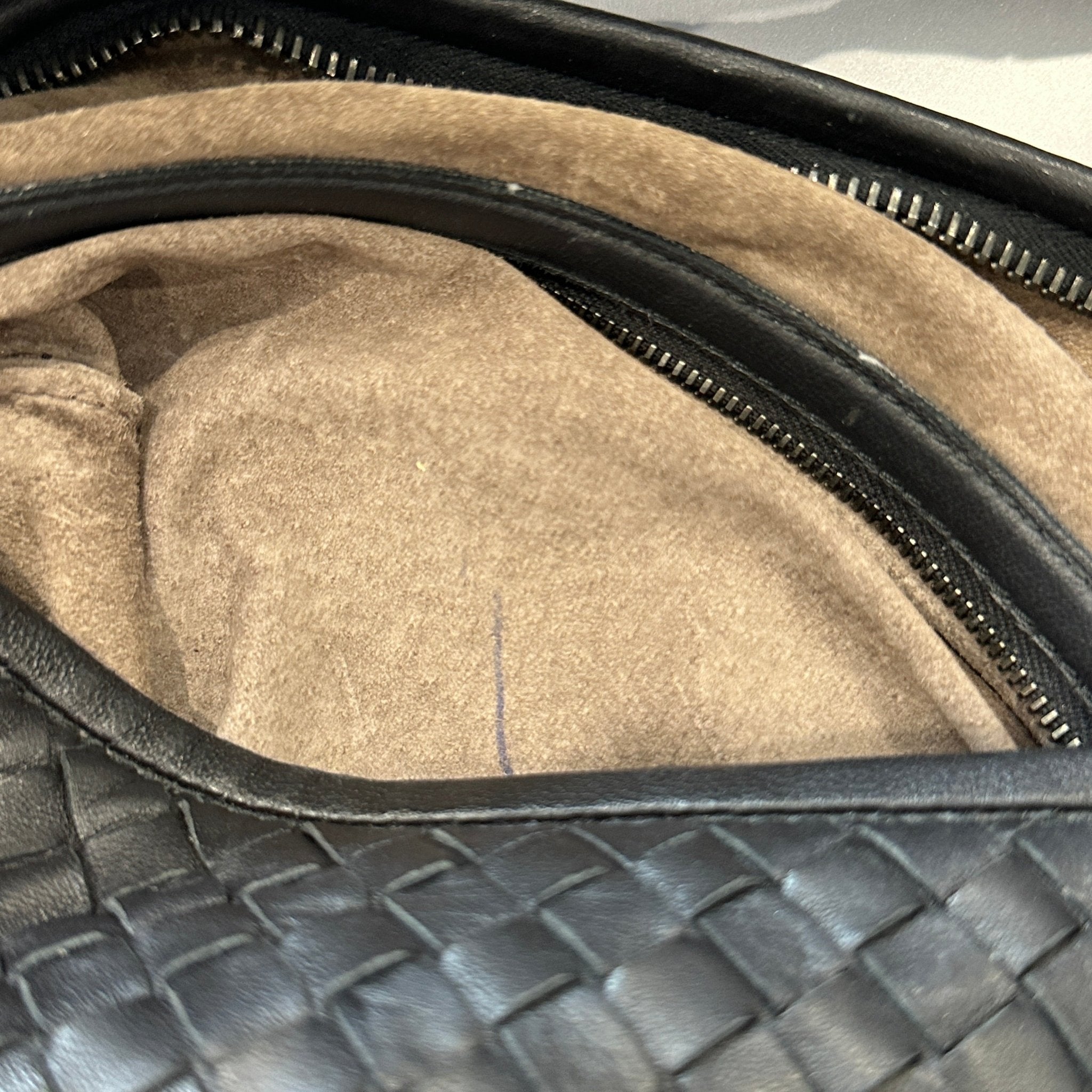 Bottega Veneta Small Intrecciato Black Leather Hobo Bag RRP £3,400 | Authentic Preloved - Reloved Again