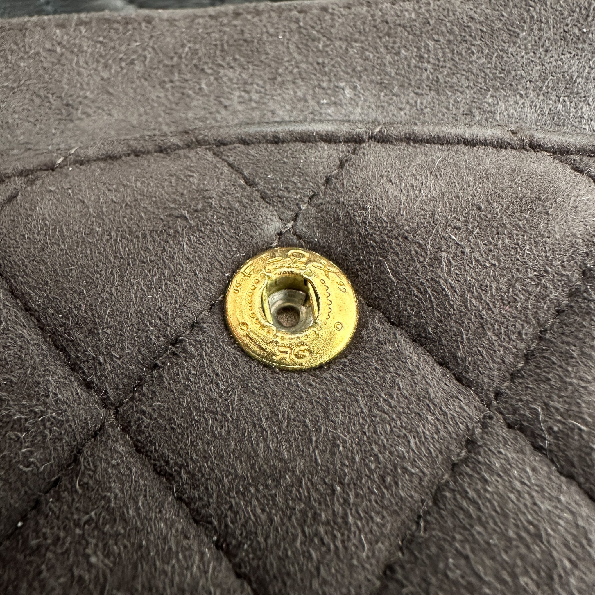 RARE Chanel Vintage 2.55 Double Flap Suede Brown Handbag RRP £8,850 | Authentic Preloved - Reloved Again