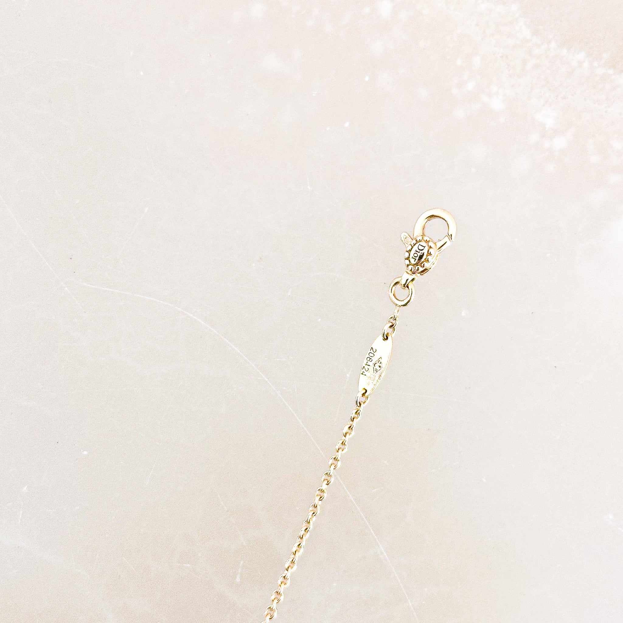 Dior Rose Des Vents Fine Hand Jewelry in Yellow Gold and Diamond | Authentic Preloved - Reloved Again