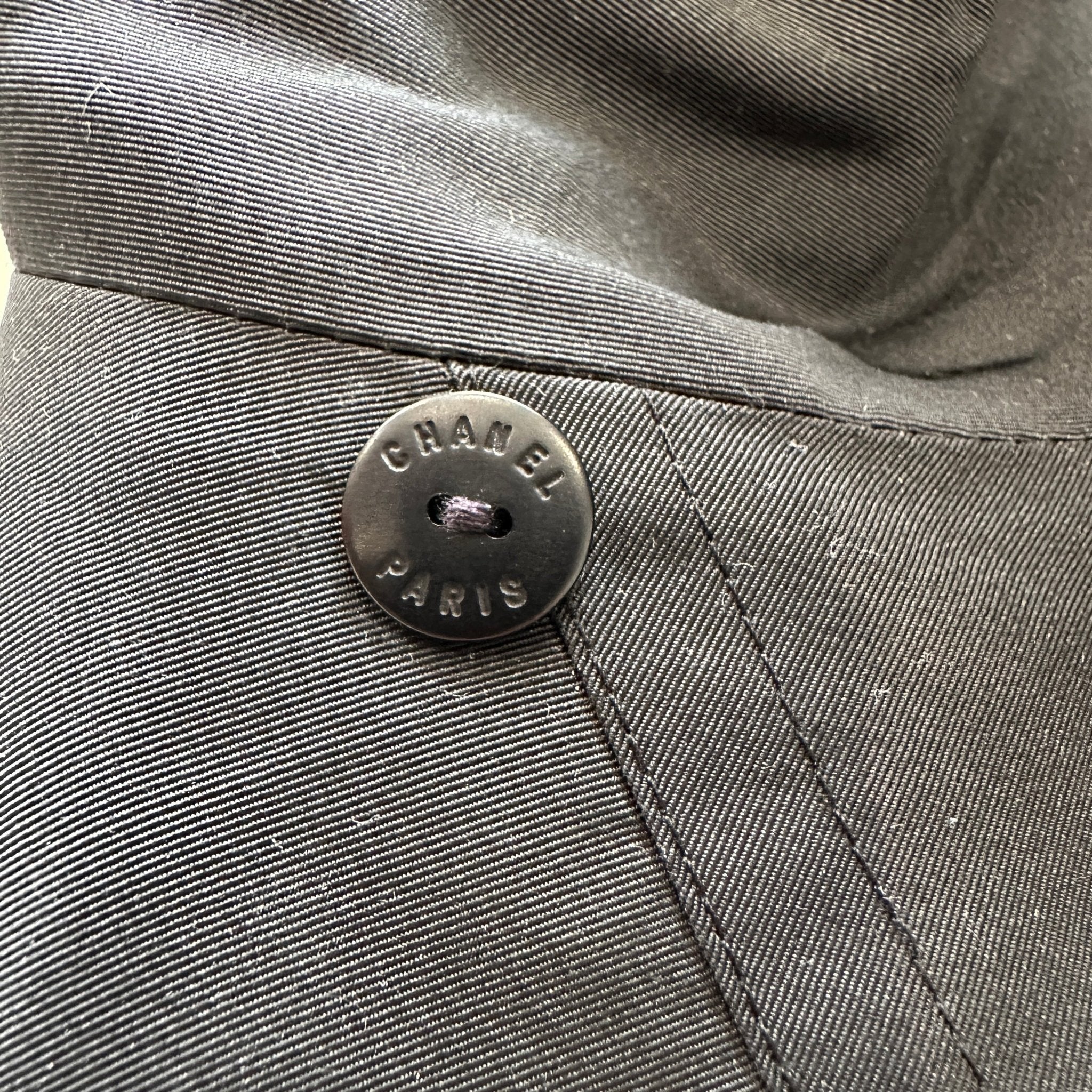 Chanel Black Parka RRP £4000 | Authentic Preloved - Reloved Again