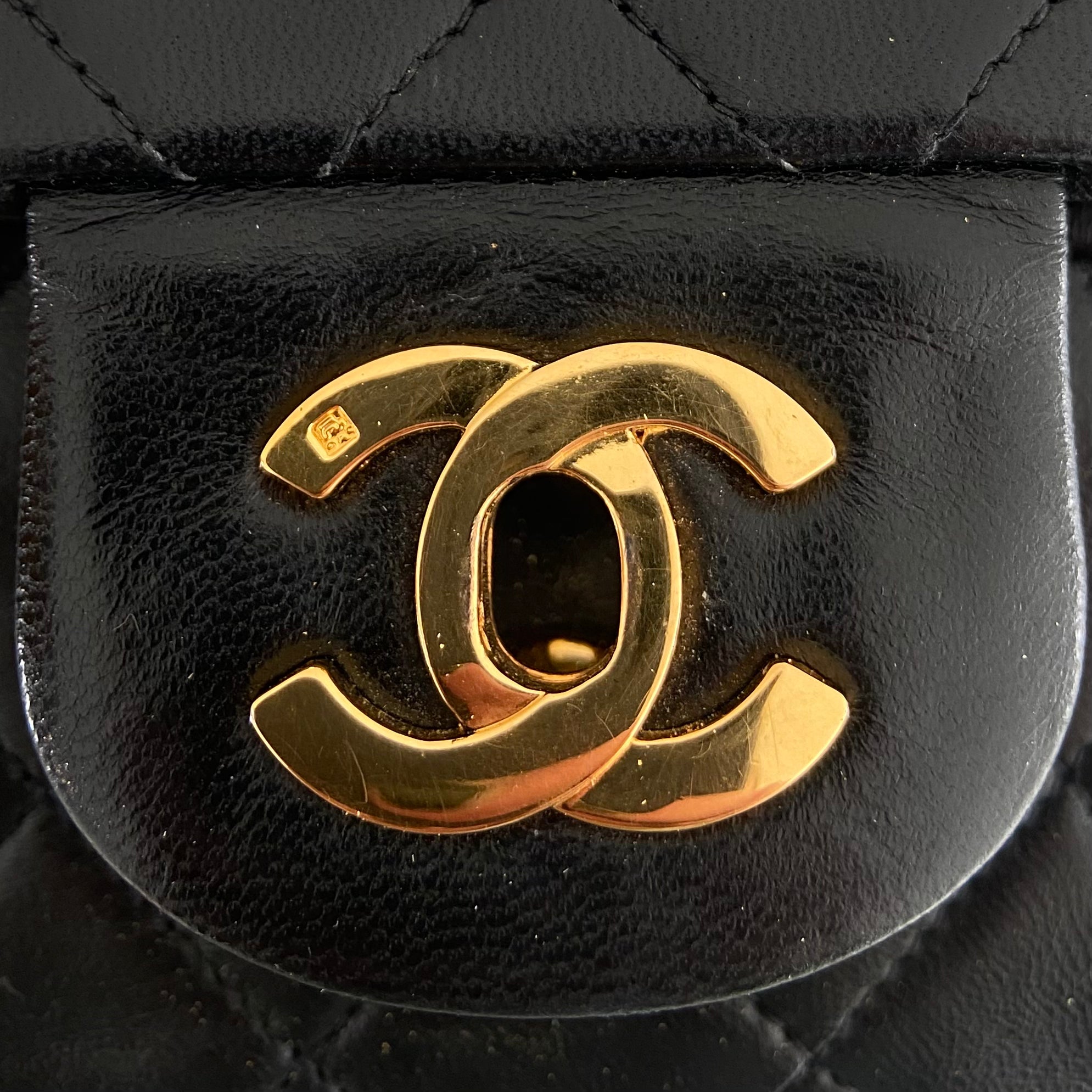 Chanel Small Double Flap Lambskin Leather Bag RRP £8500 | Authentic Preloved [final sale]