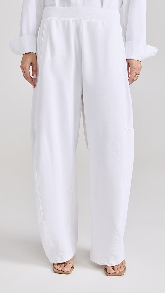 Cotton white joggers RRP £250