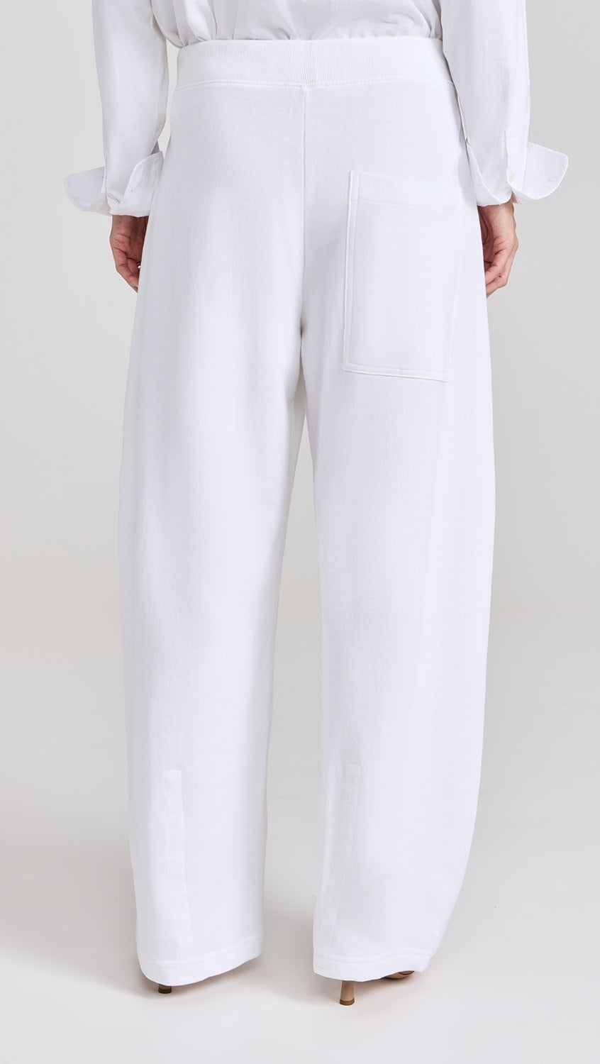 Cotton white joggers RRP £250