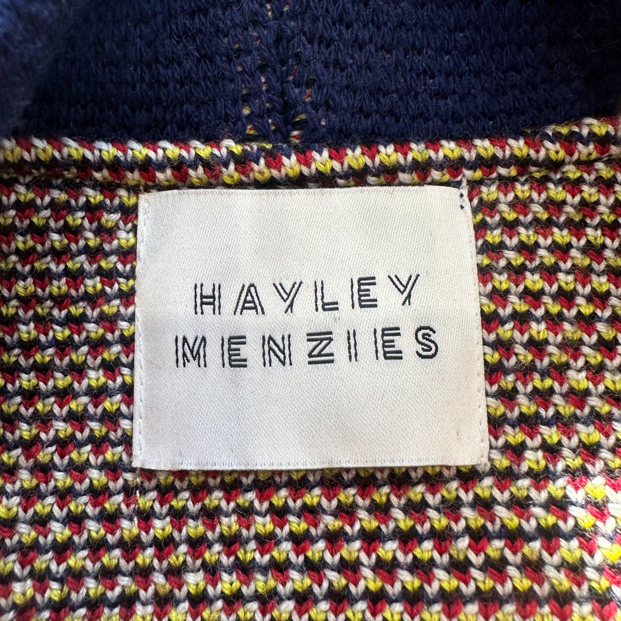Hayley Menzies Blue Belted Cardigan RRP £380 | Authentic Preloved - Reloved Again