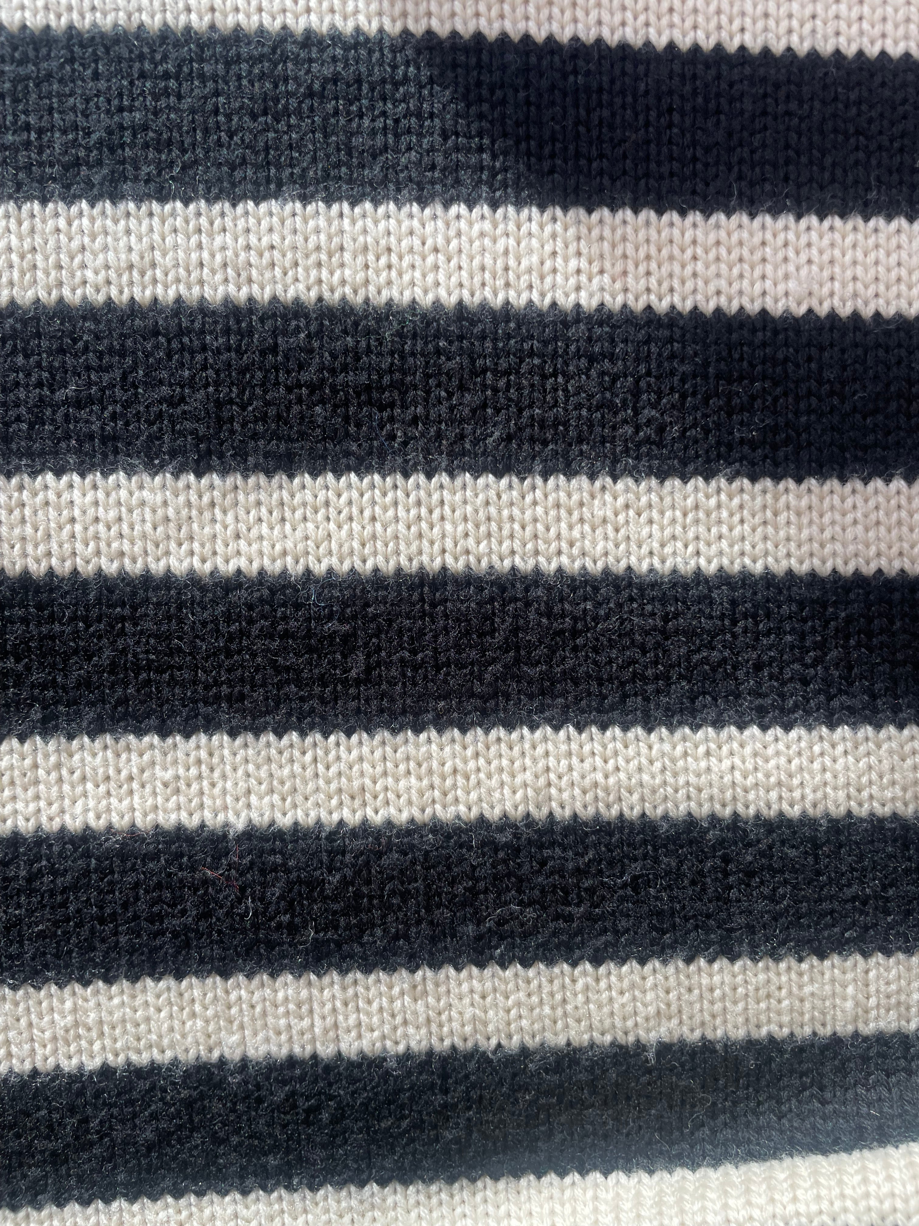 Signature Wool blend striped Turtleneck Sweater RRP £450