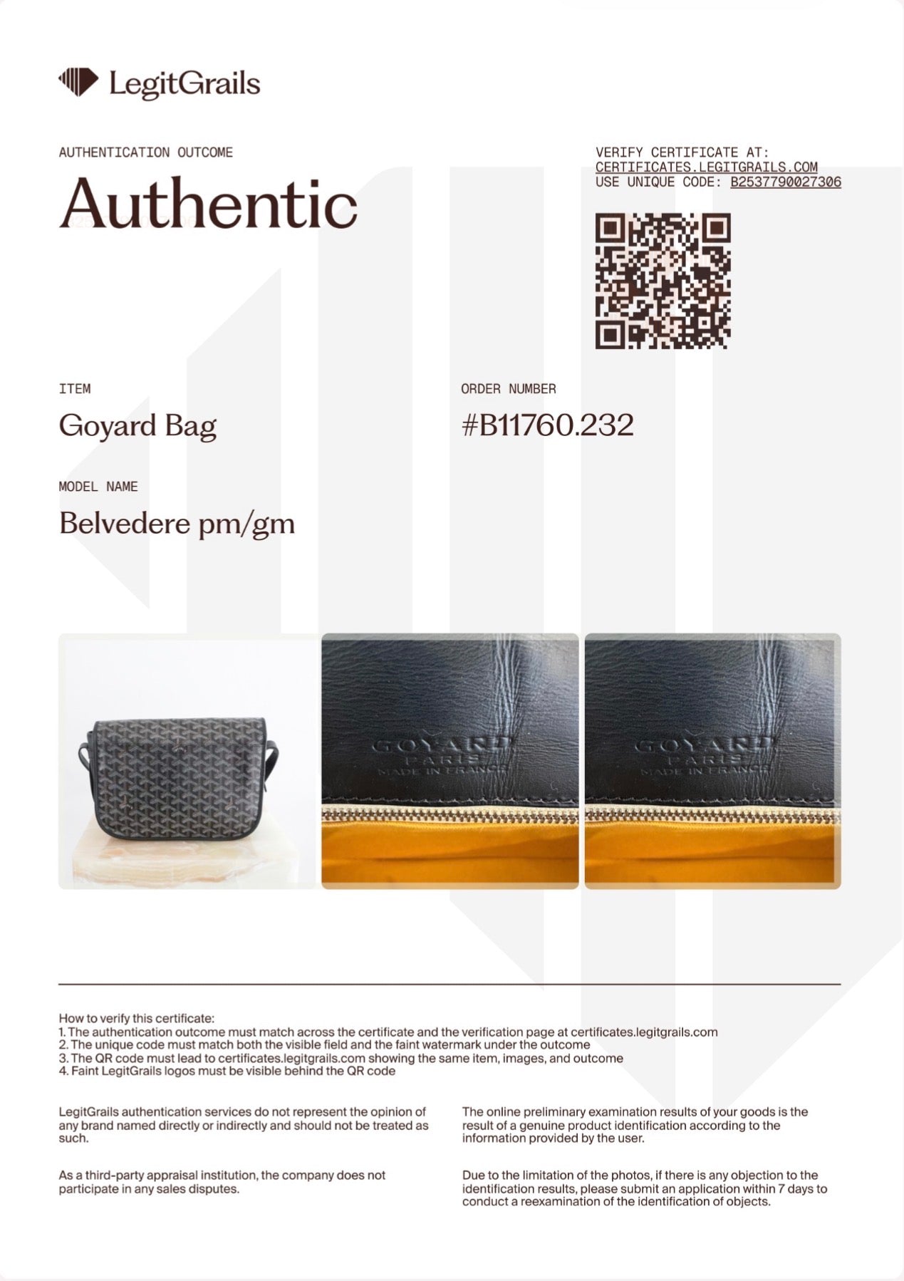 Goyard Black Belvedere MM Messenger Bag RRP £2500 | Authentic Preloved - Reloved Again