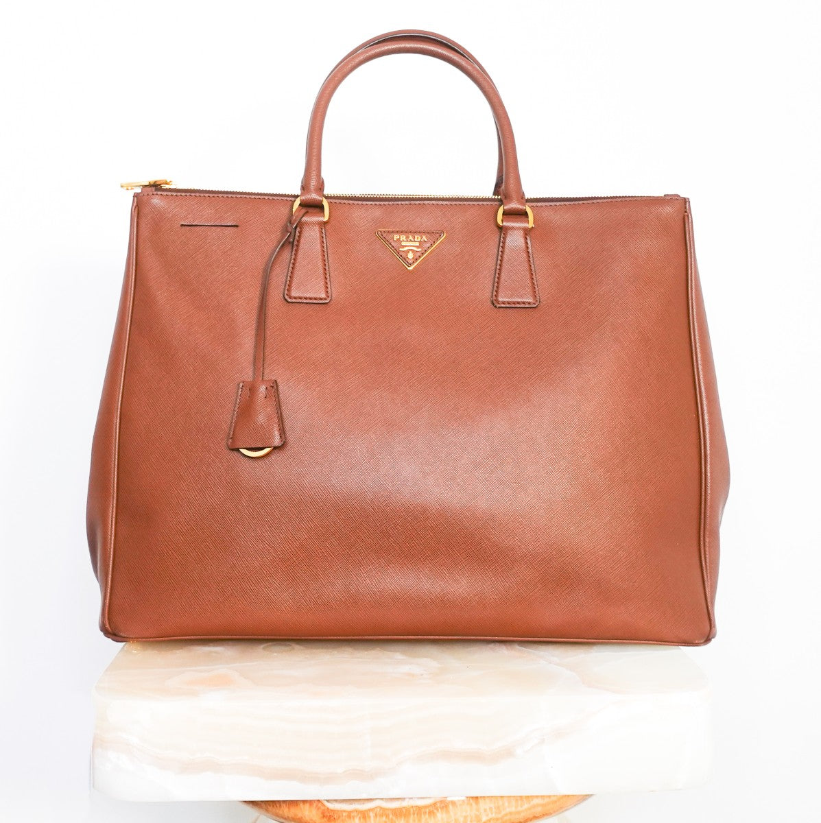 Galleria Large Tote Bag Brown RRP £5K