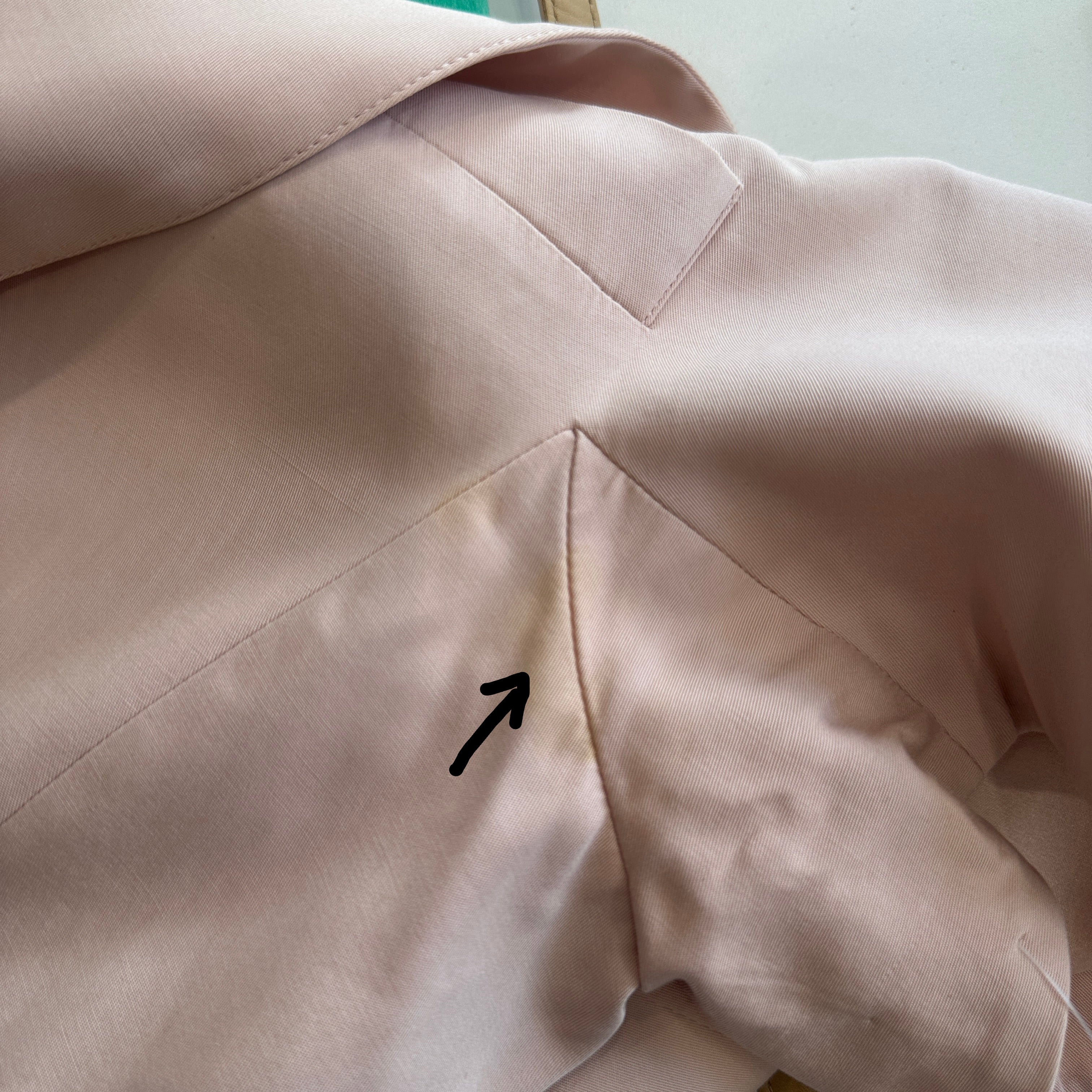 Christian Dior Pale Pink Tailored Shirt Dress (RRP £1,150) | Authentic Preloved