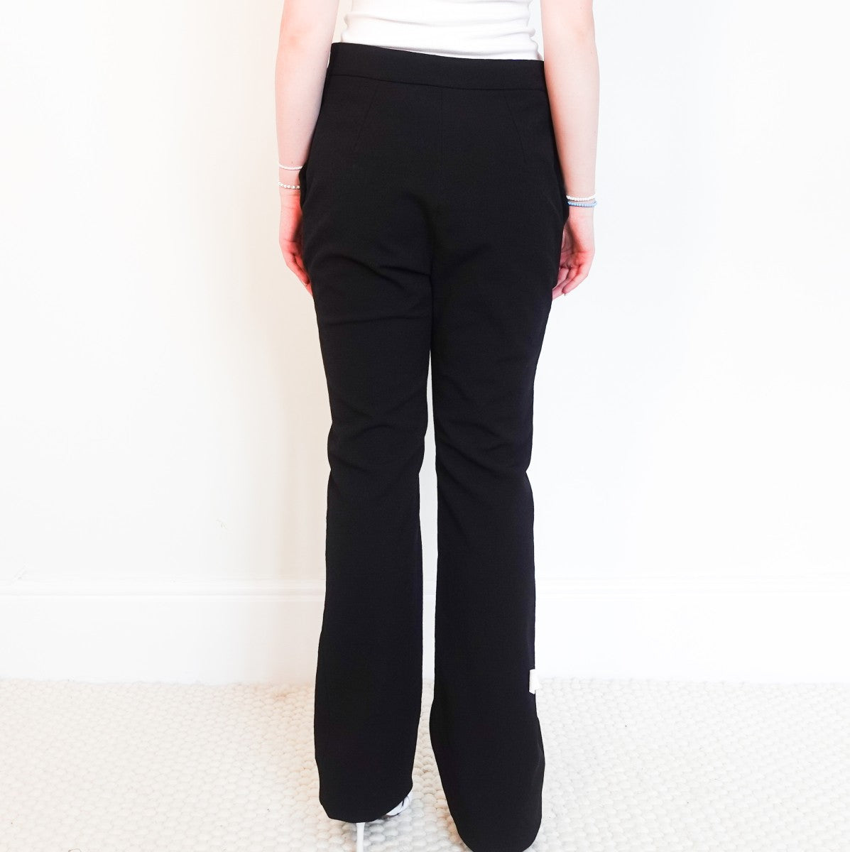 Crepe trousers RRP £250