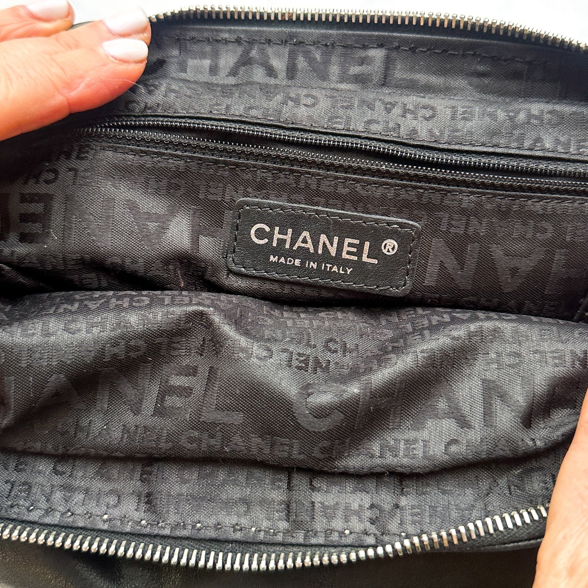 Chanel Wild Stitch Bag in Black RRP £1000 | Authentic Preloved - Reloved Again