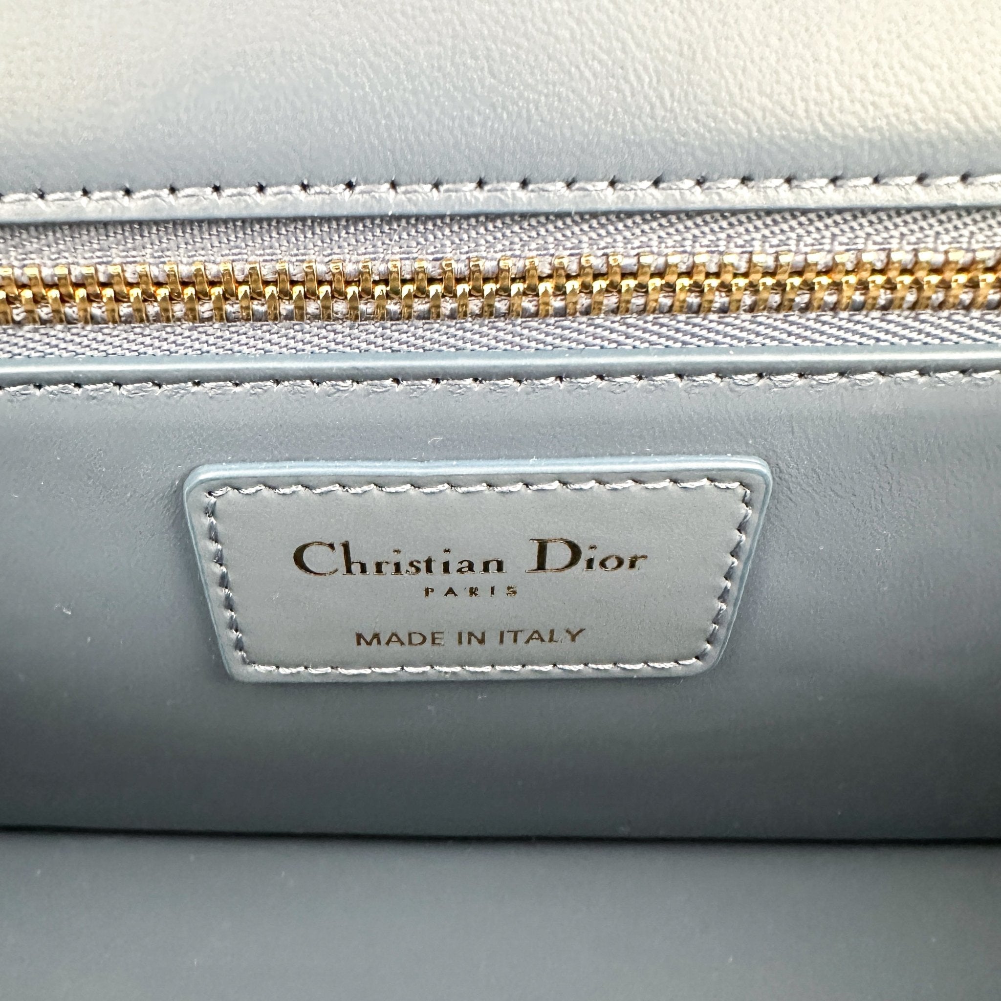 Dior 30 Montaigne Flap Shoulder Bag in Blue RRP £2690 | Authentic Preloved - Reloved Again