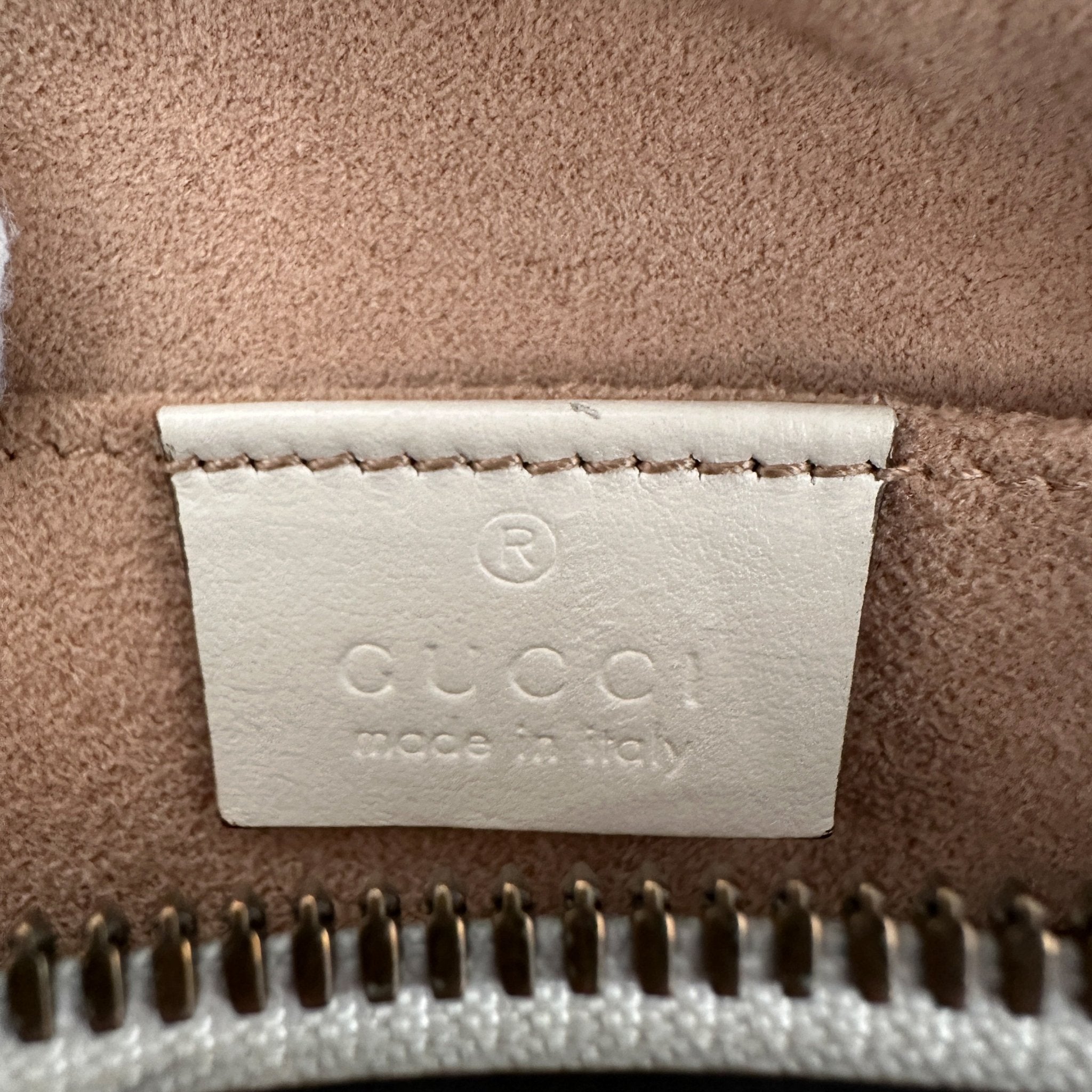 Gucci White Leather Small Camera Bag RRP £1460 | Authentic Preloved - Reloved Again