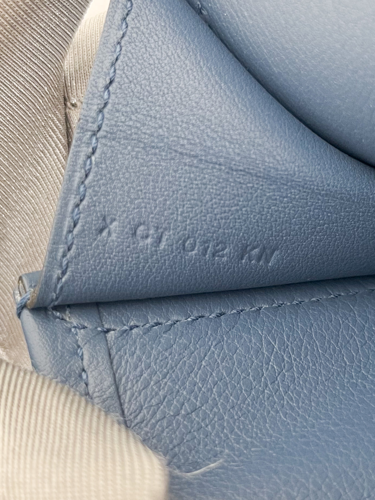 Hermes Jige clutch 29 Blue (RRP 5800) | Authentic Preloved