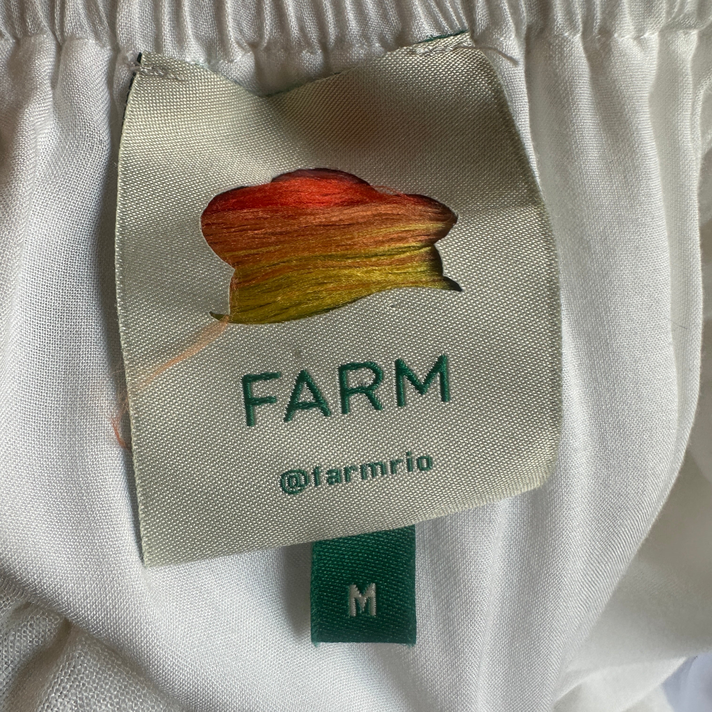 Farm Rio White Flower Maxi Dress (RRP £320) | Authentic & Preloved