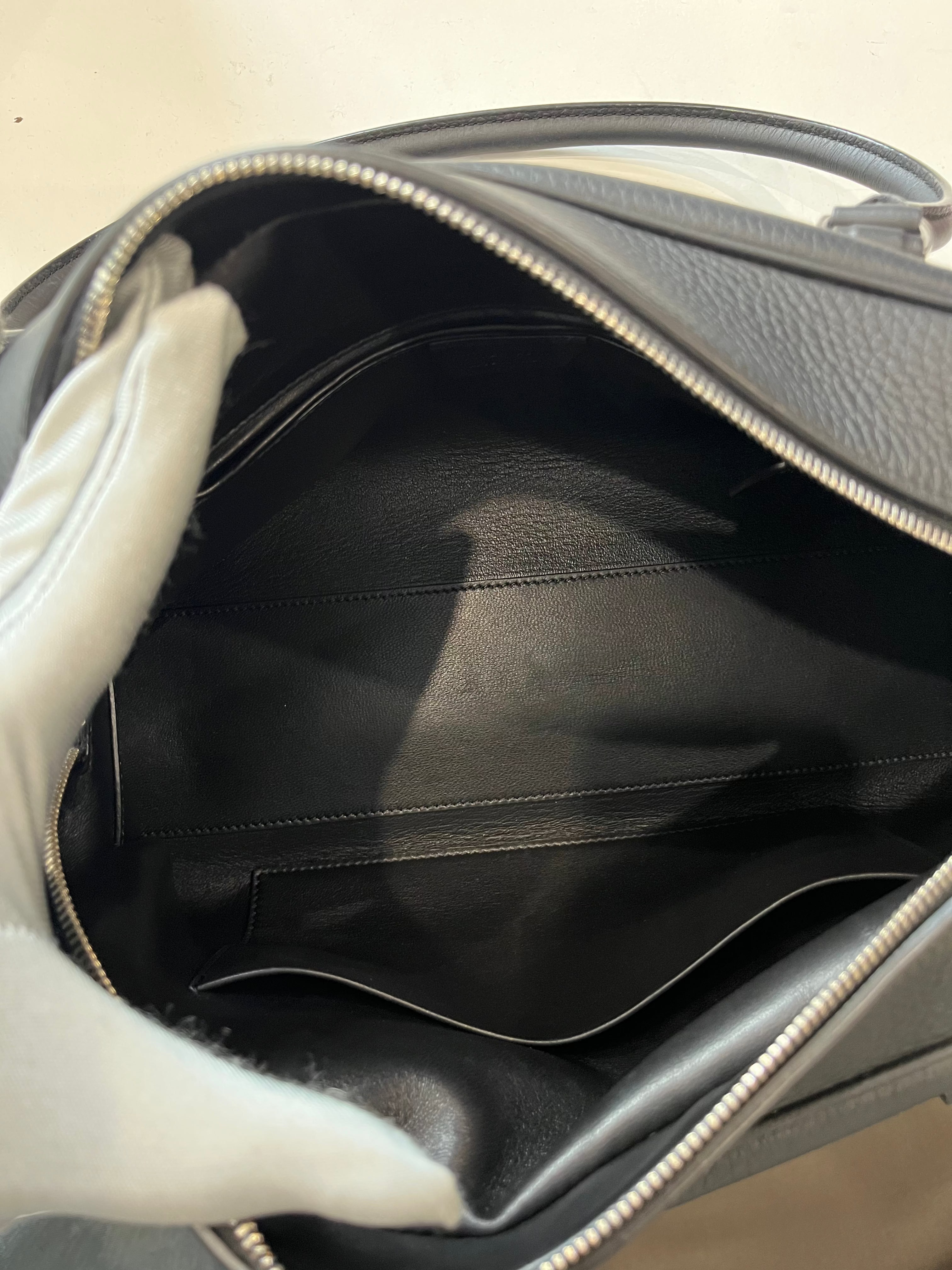 The Row India Small Textured Leather Tote (RRP £3150) | Authentic Preloved