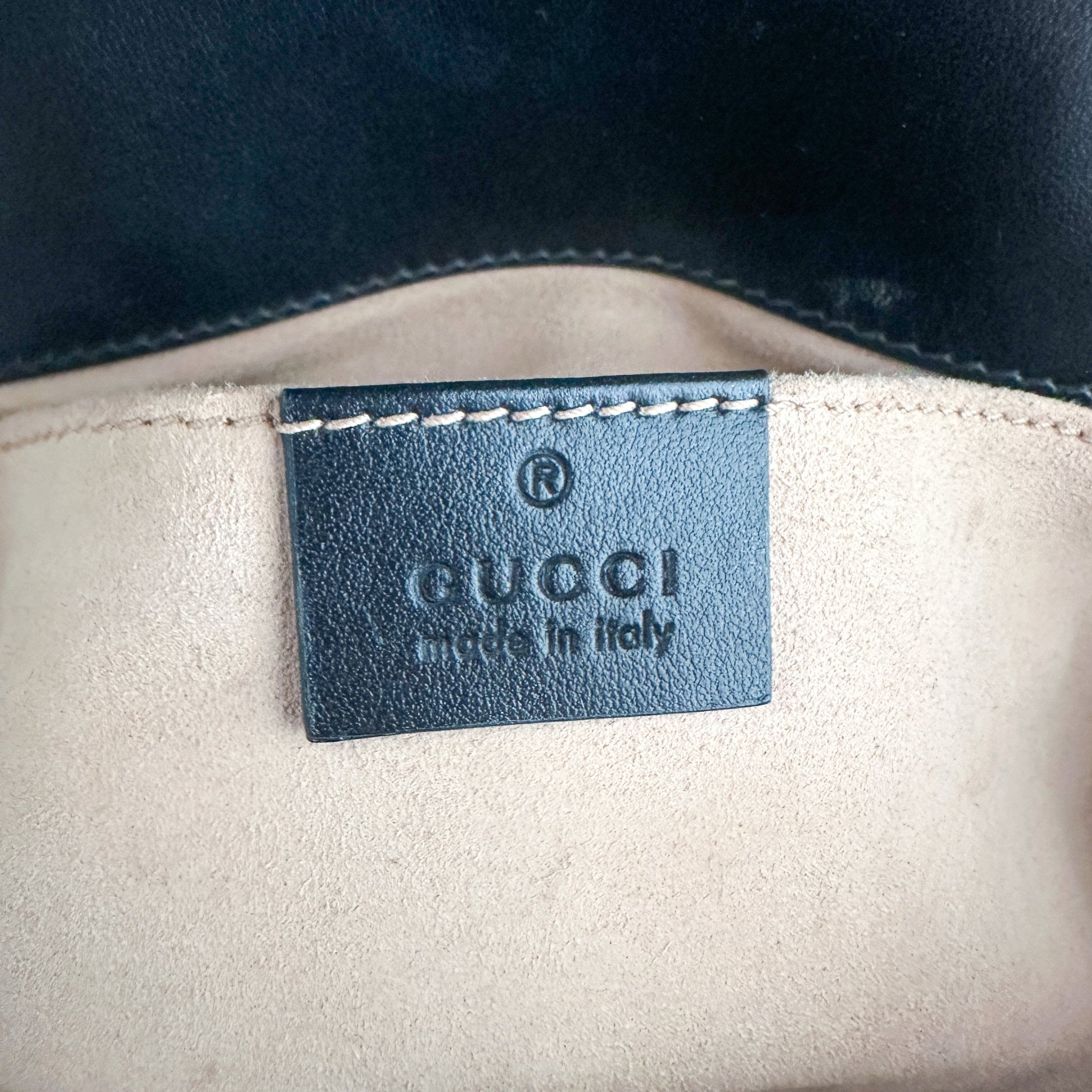 Gucci GG Marmont Small Bag in Black Leather RRP £1890 | Authentic Preloved - Reloved Again