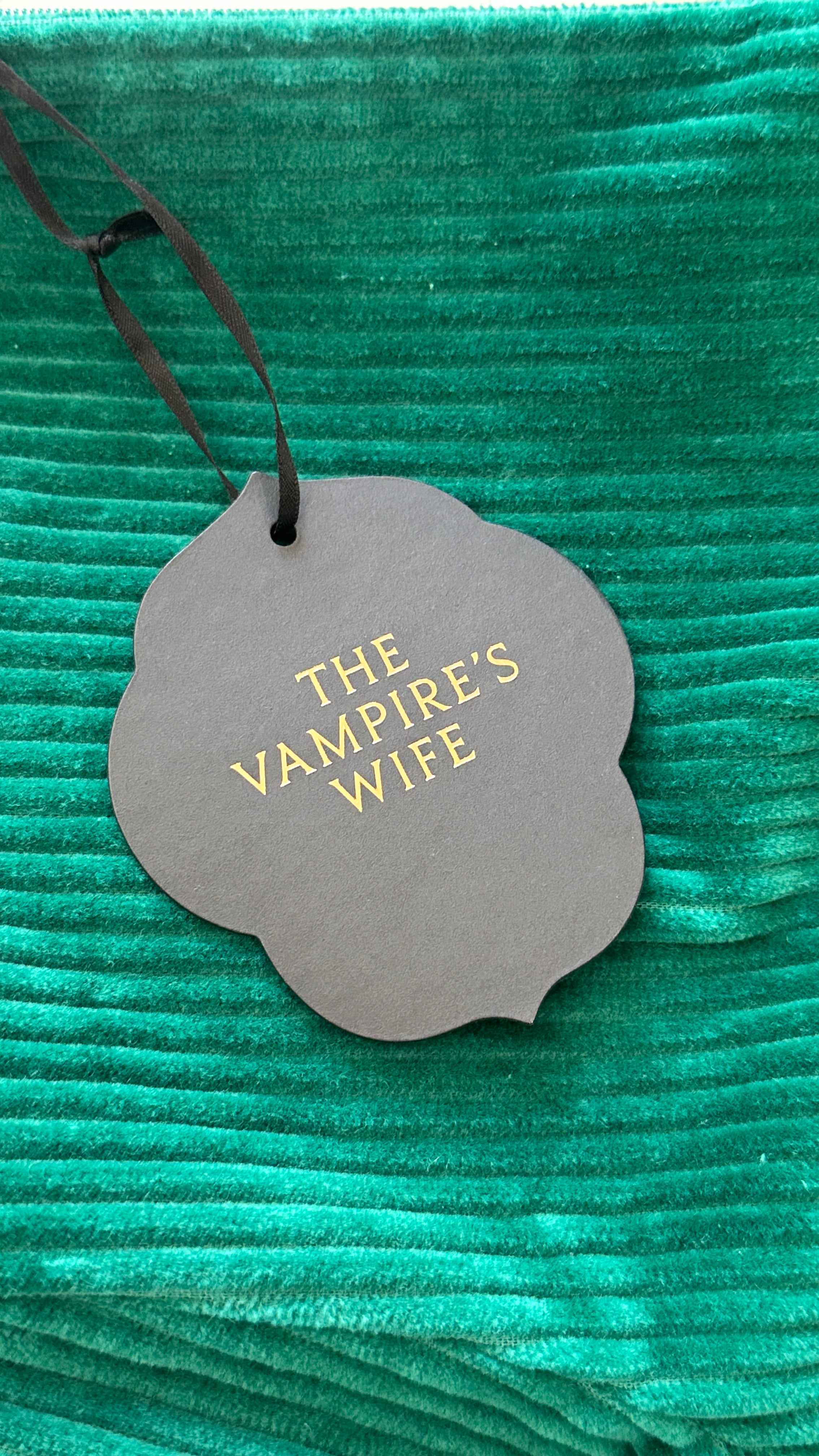 NEW The Vampire's Wife Jumbo Cord Dress in Emerald (RRP £800) | Authentic & Preloved