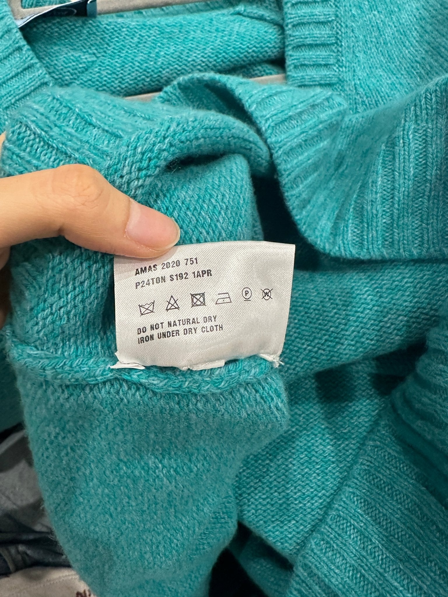 Prada Green V - Neck Knitted Jumper RRP £1500 | Authentic Preloved - Reloved Again