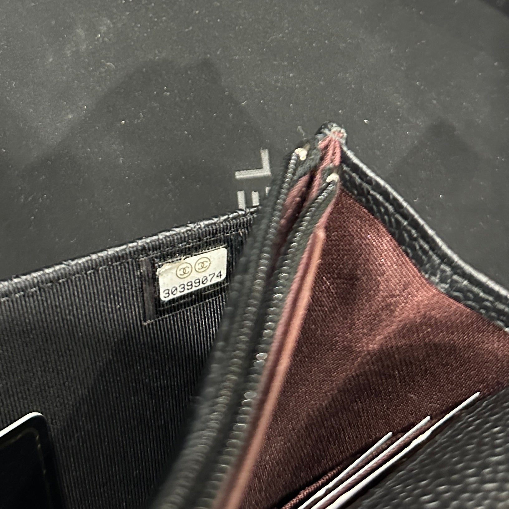 Chanel Caviar Leather WOC Wallet On Chain RRP £2900 | Authentic Preloved - Reloved Again