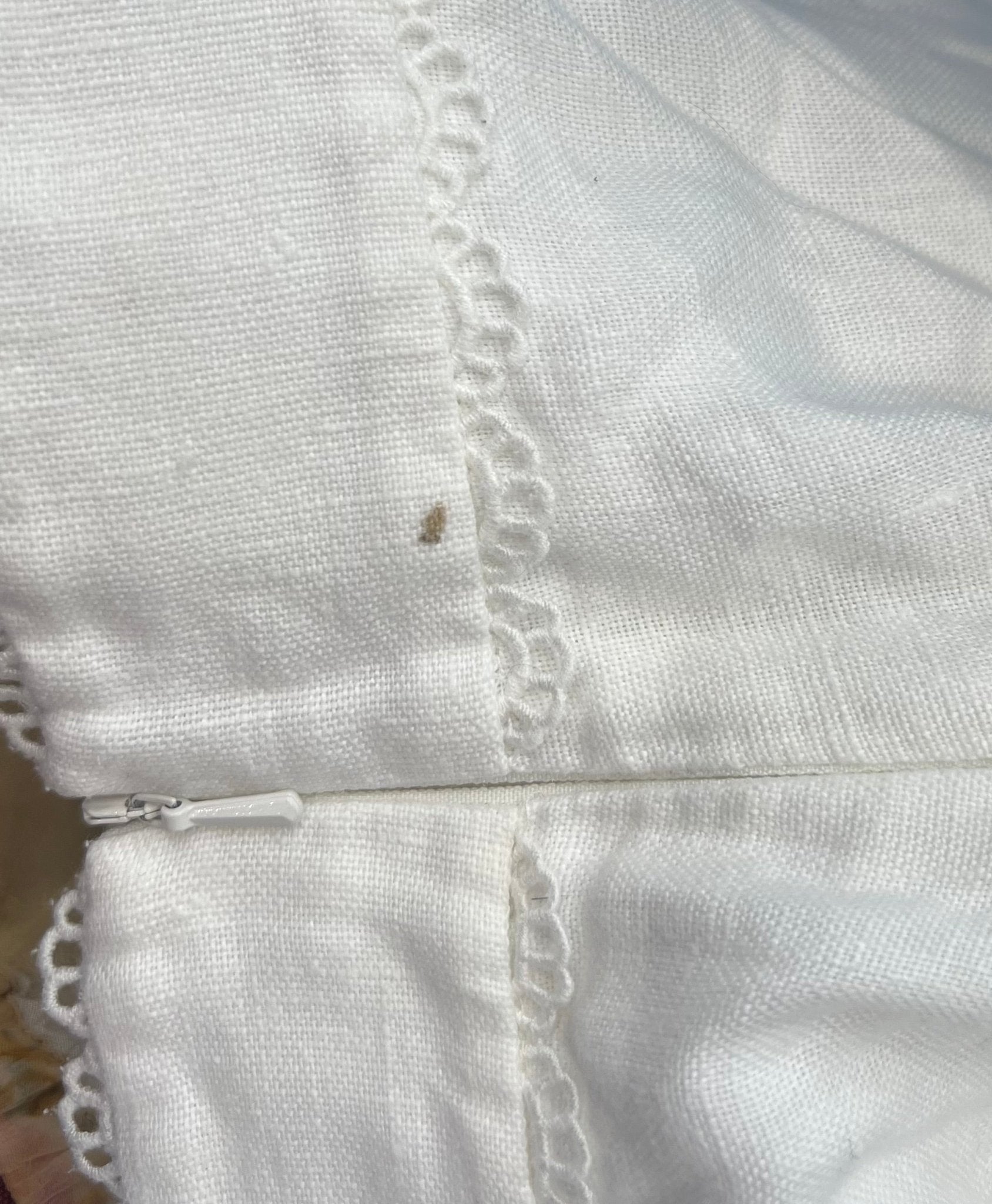 Zimmerman White Linen Shorts (RRP £500) | Authentic Preloved - Reloved Again