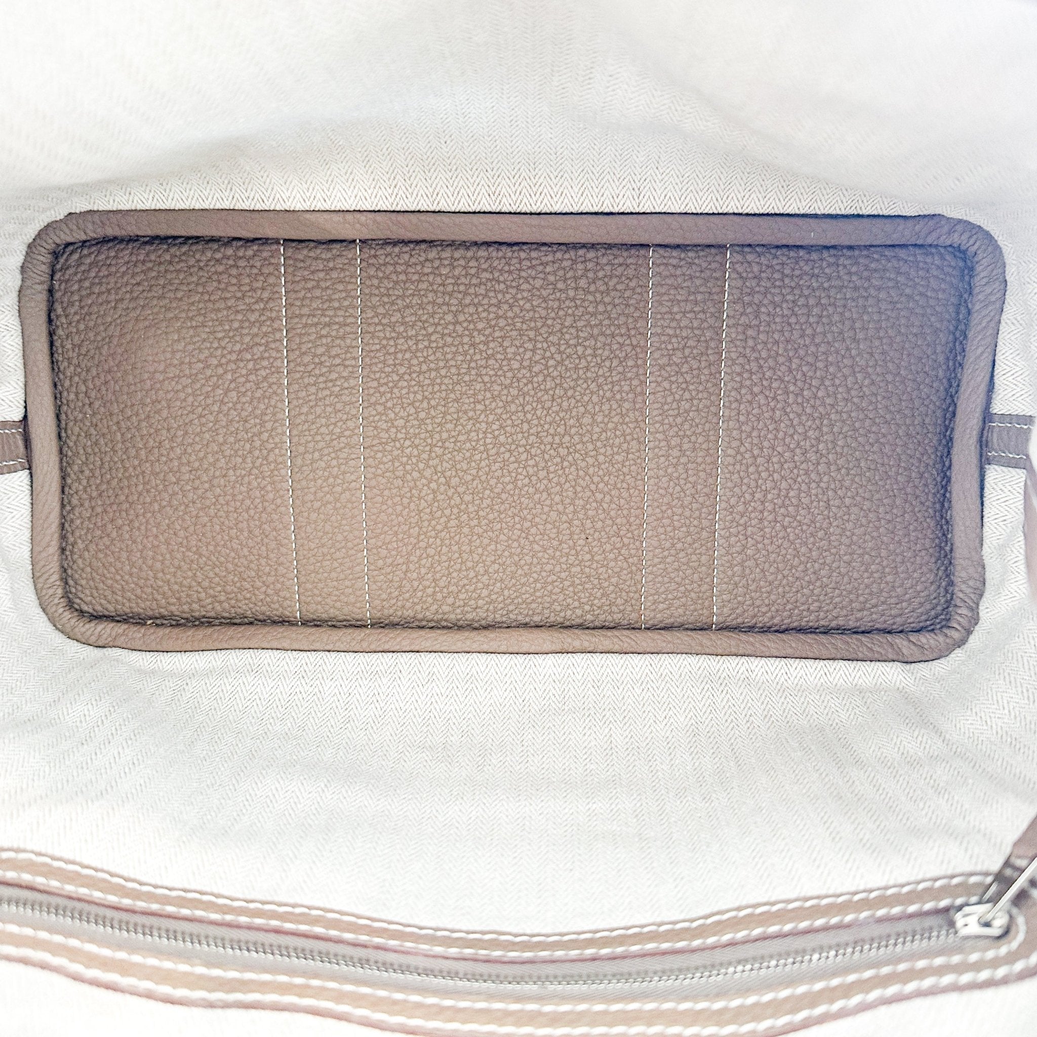 Hermes Etoupe Garden Party 30 Negonda Tote Bag (RRP £3500) | Authentic Preloved - Reloved Again