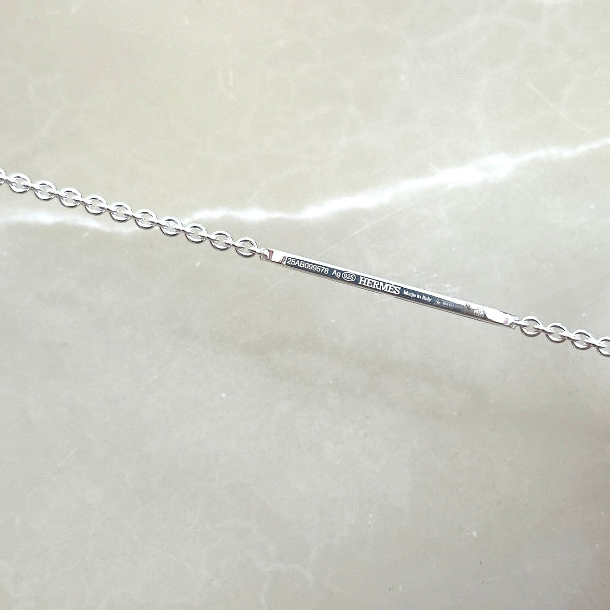 Hermès Ever Chaine D'ancre Necklace RRP £970 | Authentic Preloved FINAL SALE - Reloved Again