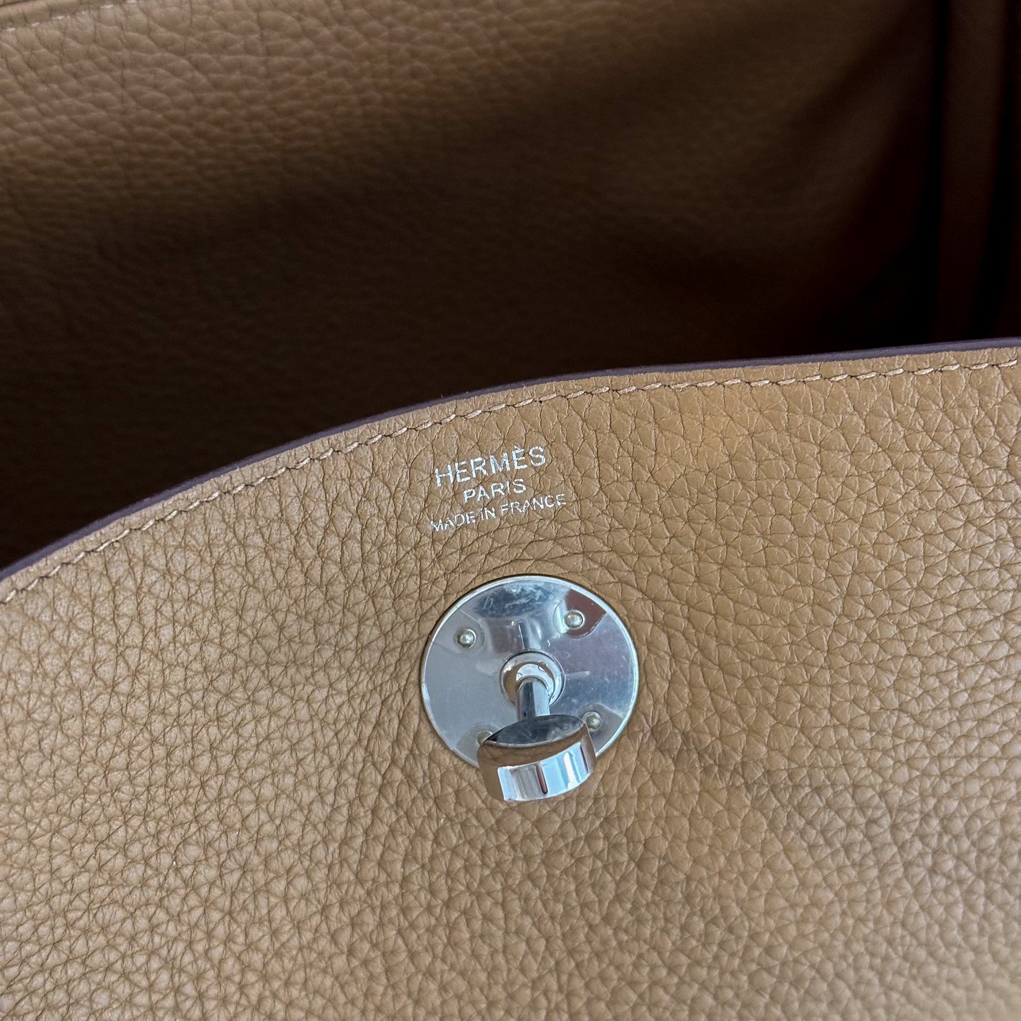 Hermès Lindy 26 in Biscuit RRP £6500 | Authentic Preloved