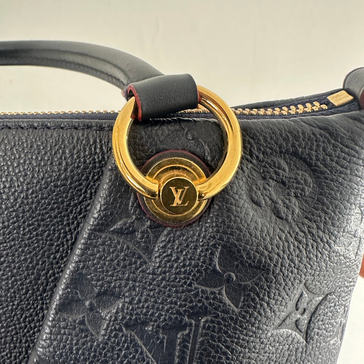 Louis Vuitton Monogram Empreinte V Tote MM in Marine Rouge (RRP £2390) | Authentic Preloved - Reloved Again