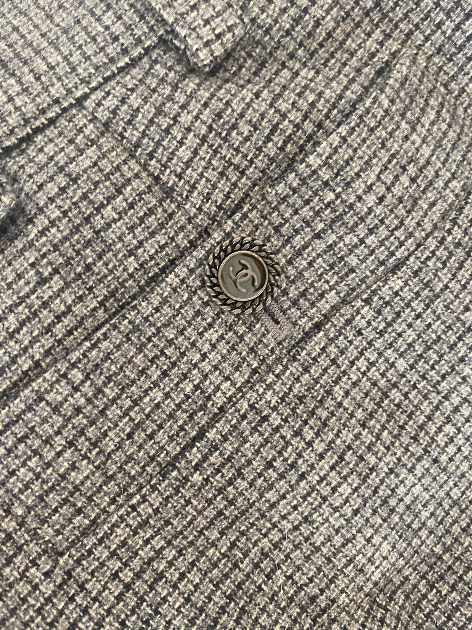 Chanel Grey Tweed Trousers RRP £600 | Authentic Preloved - Reloved Again