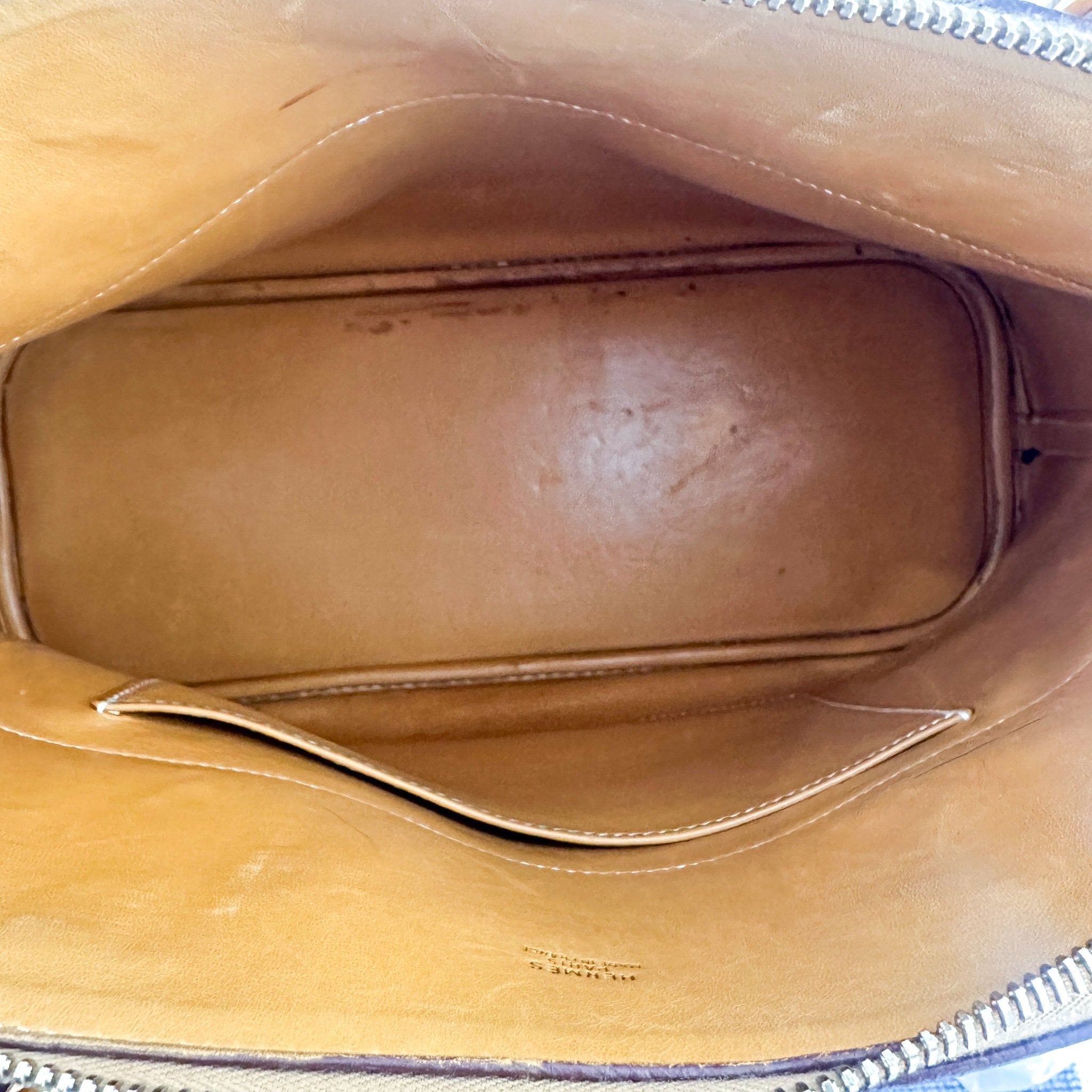 Hermès Bolide 35 Bag in Gold Togo Leather and Gold Tone Hardware (RRP £6000) | Authentic Preloved - Reloved Again
