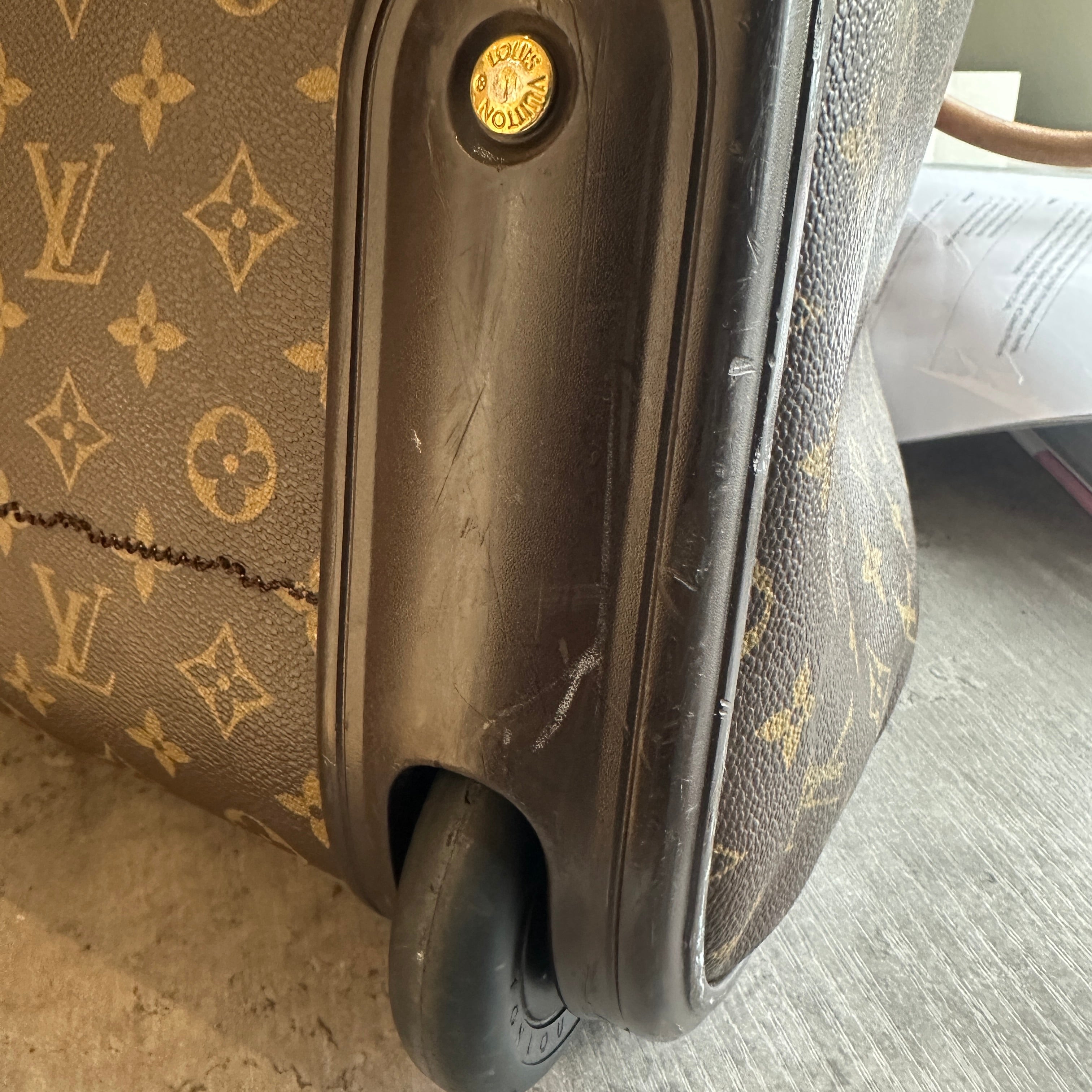 Louis Vuitton Monogram Canvas Eole 60 Rolling Luggage Bag (RRP £2000) | Authentic Preloved