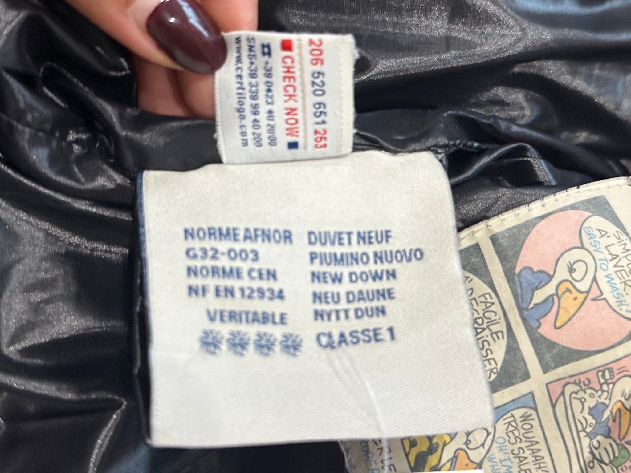 Moncler Black Georgia Hooded Jacket RRP £900 | Authentic Preloved - Reloved Again